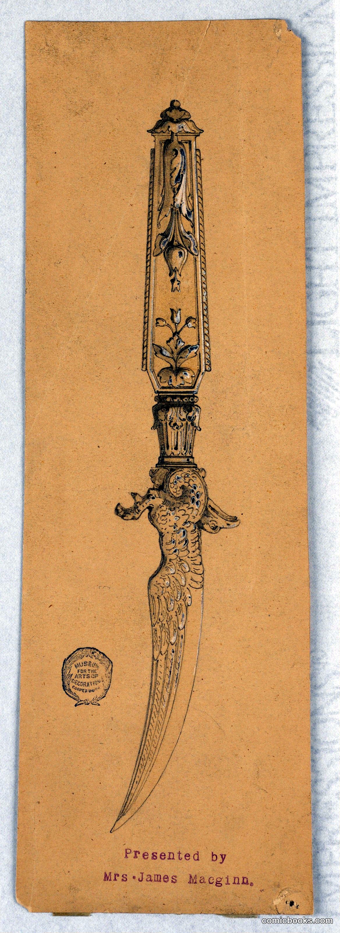 Design for a Paper Knife