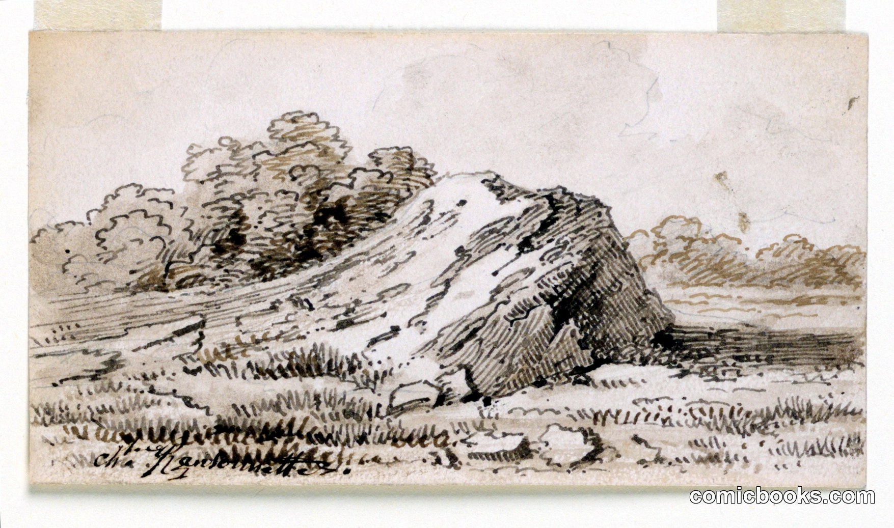 Landscape with Mound