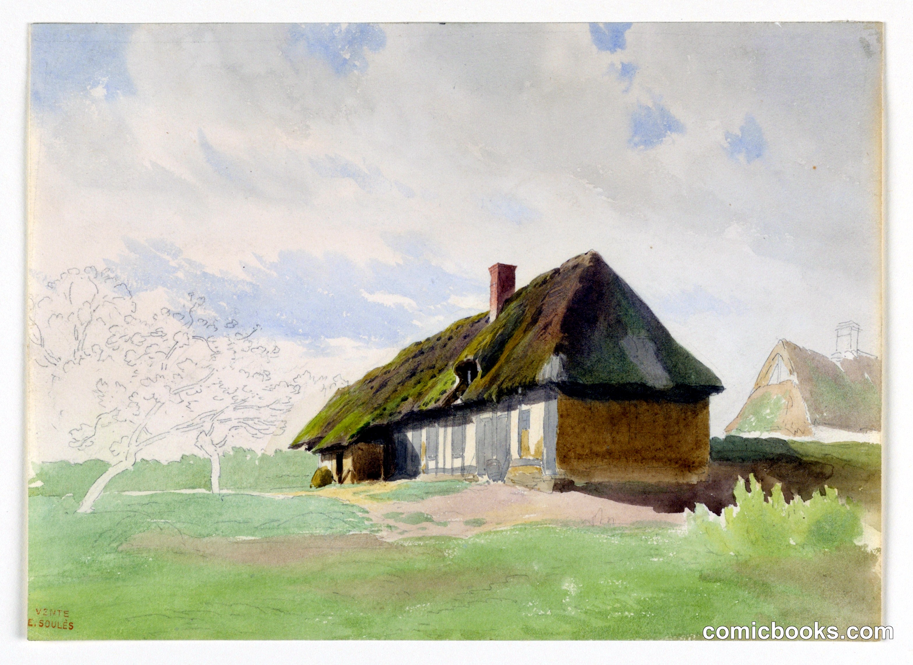 Two Peasant Houses
