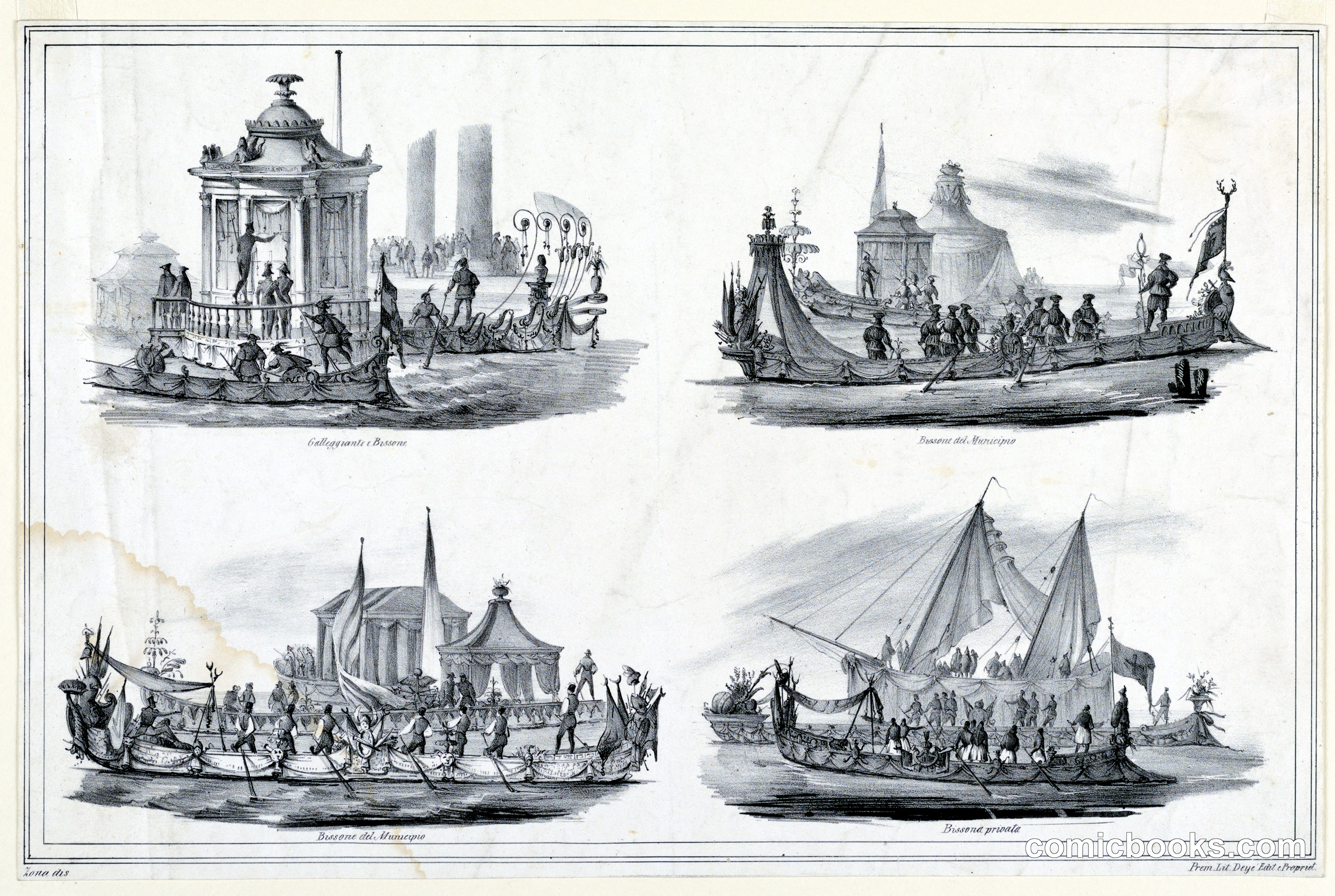 Design for Four Gondolas