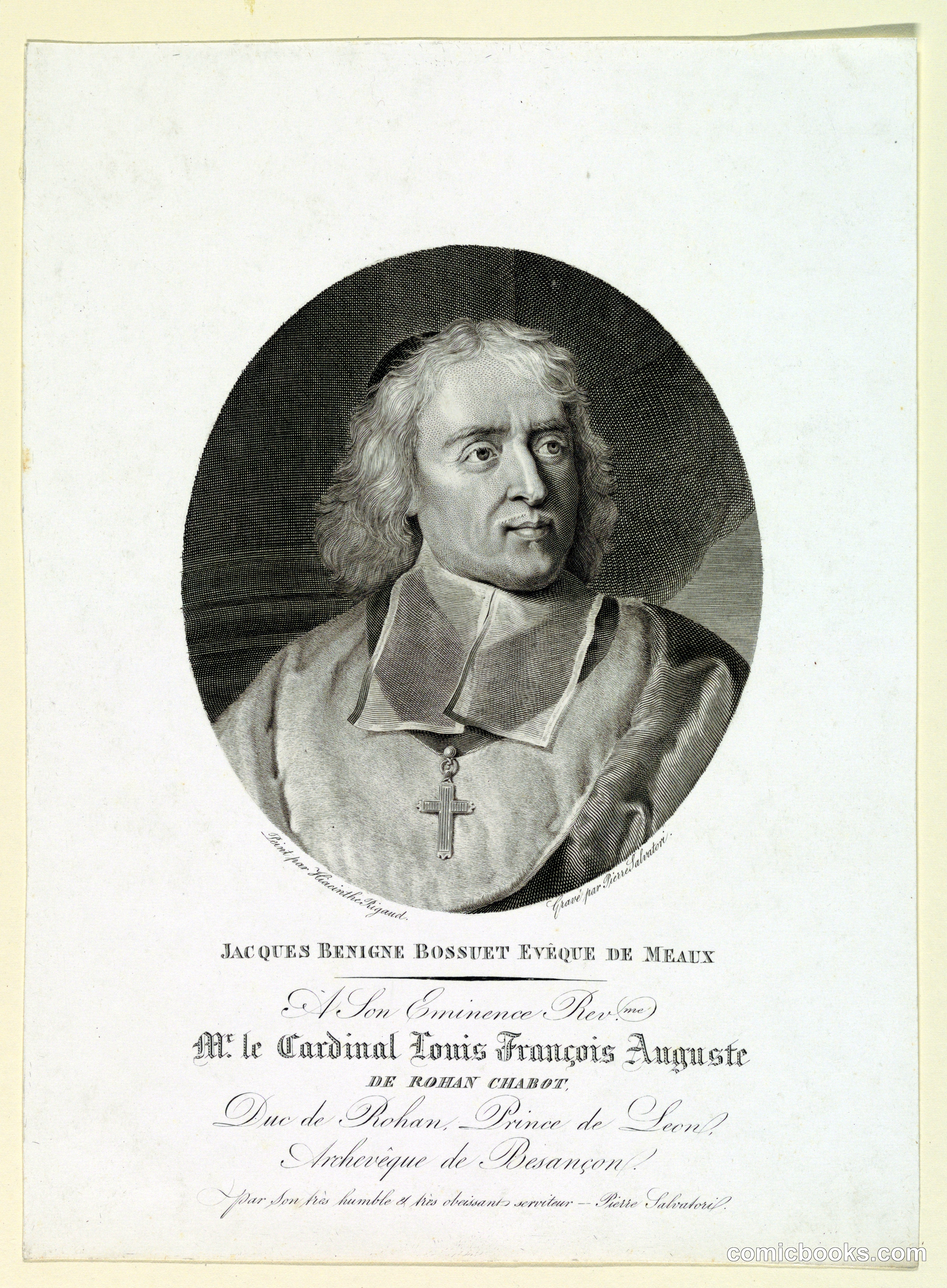 Portrait of Jacques Bénigne Bossuet