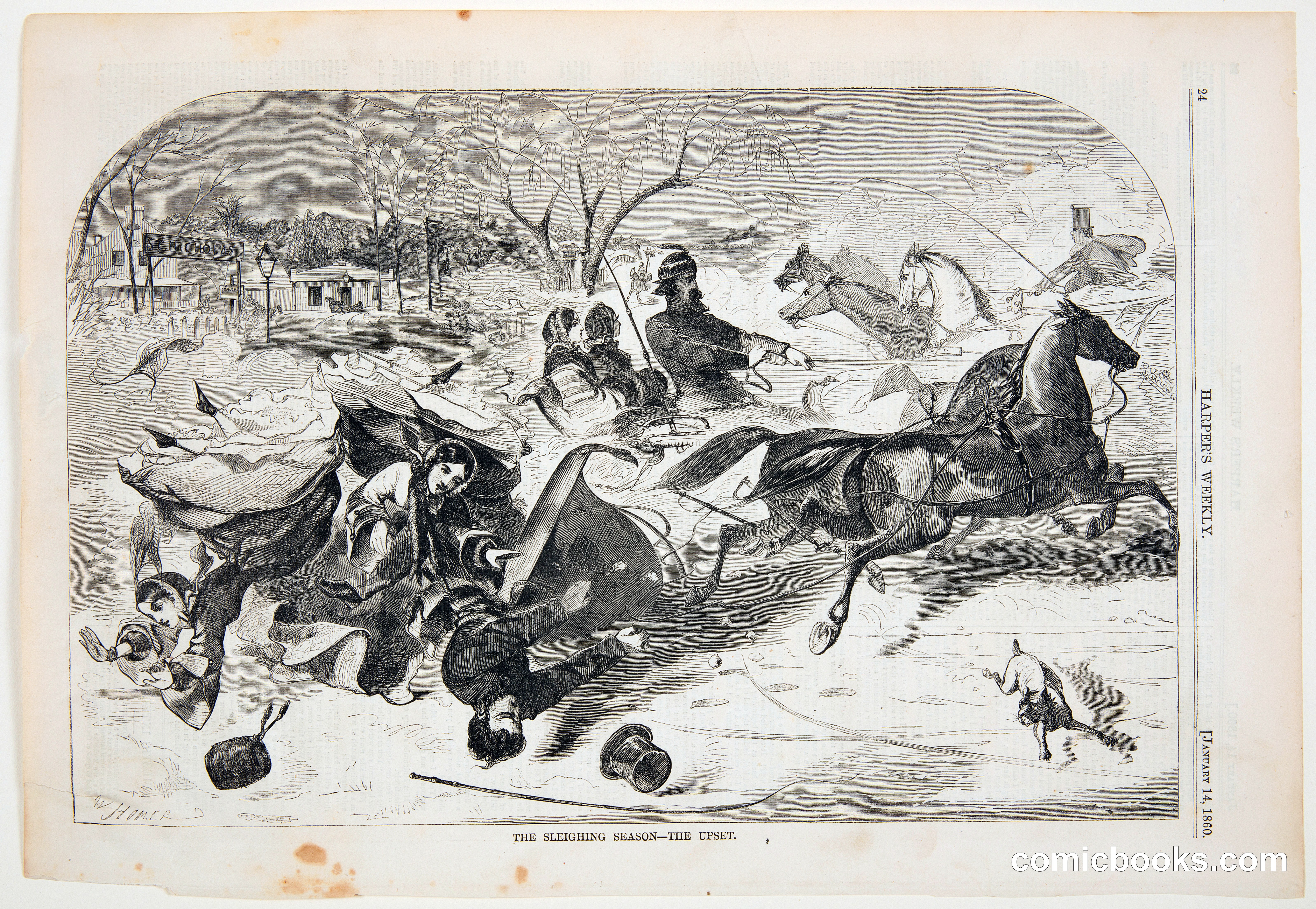The Sleighing Season—The Upset