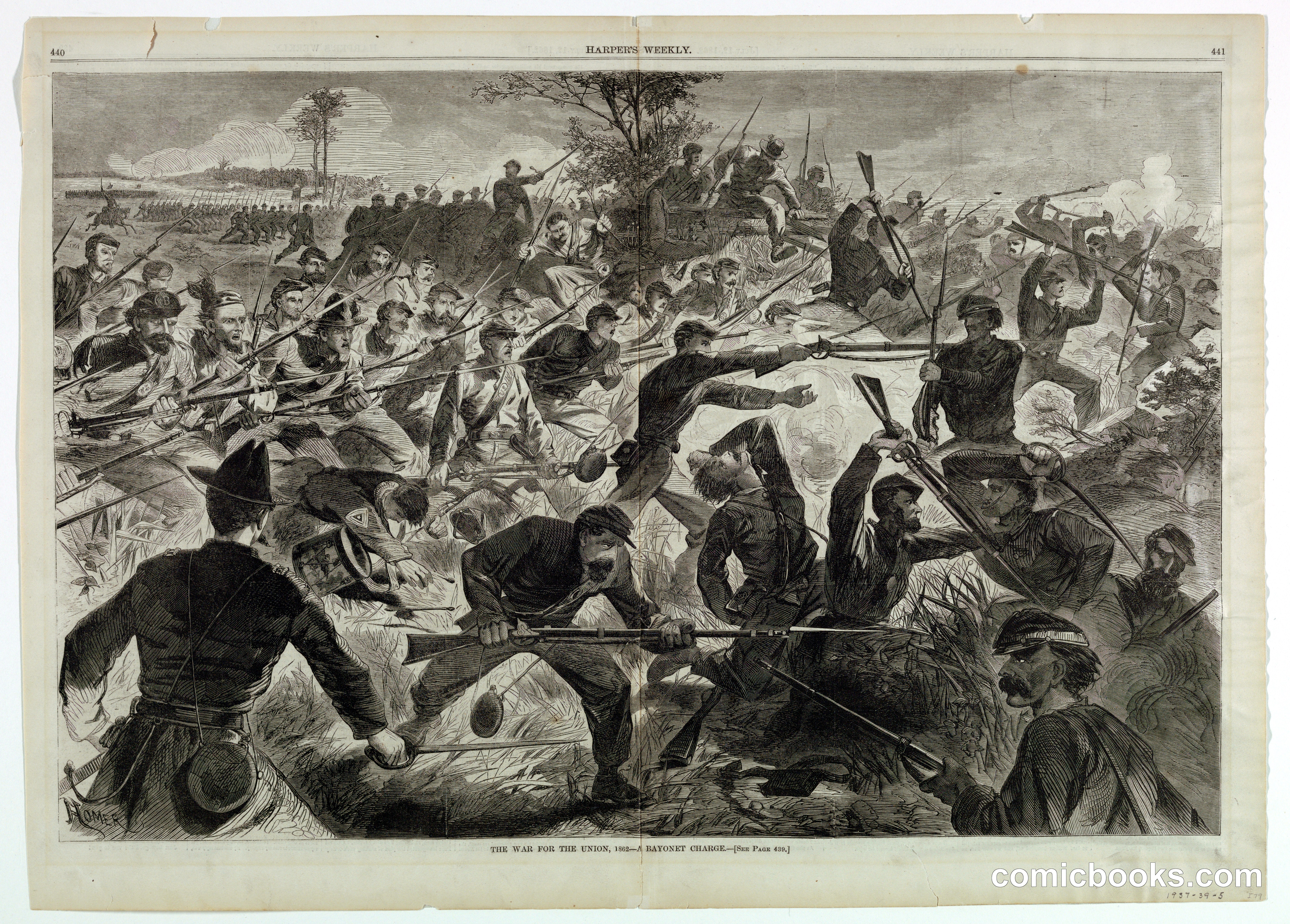 The War for the Union, 1862 – A Bayonet Charge