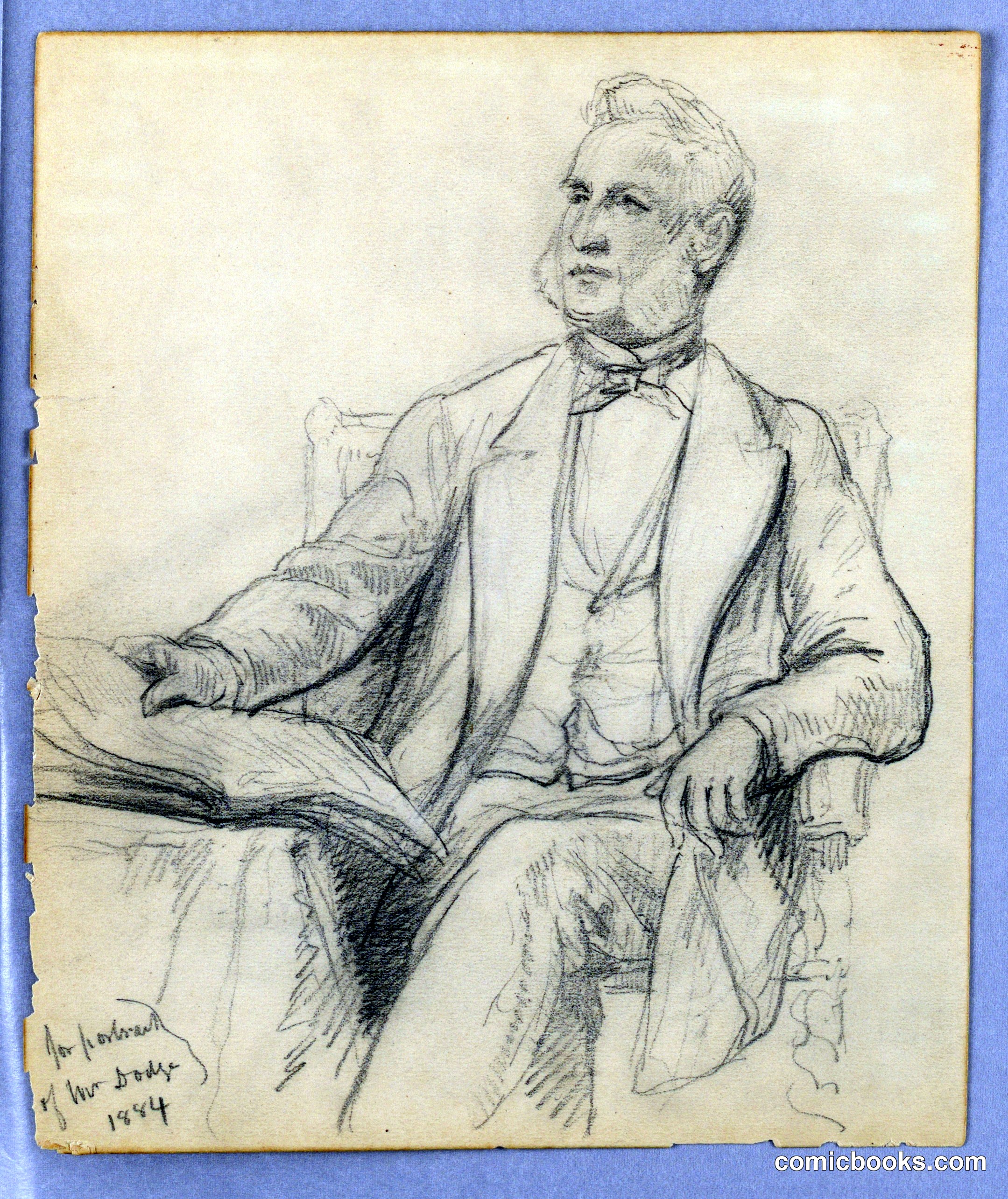 William E. Dodge Seated