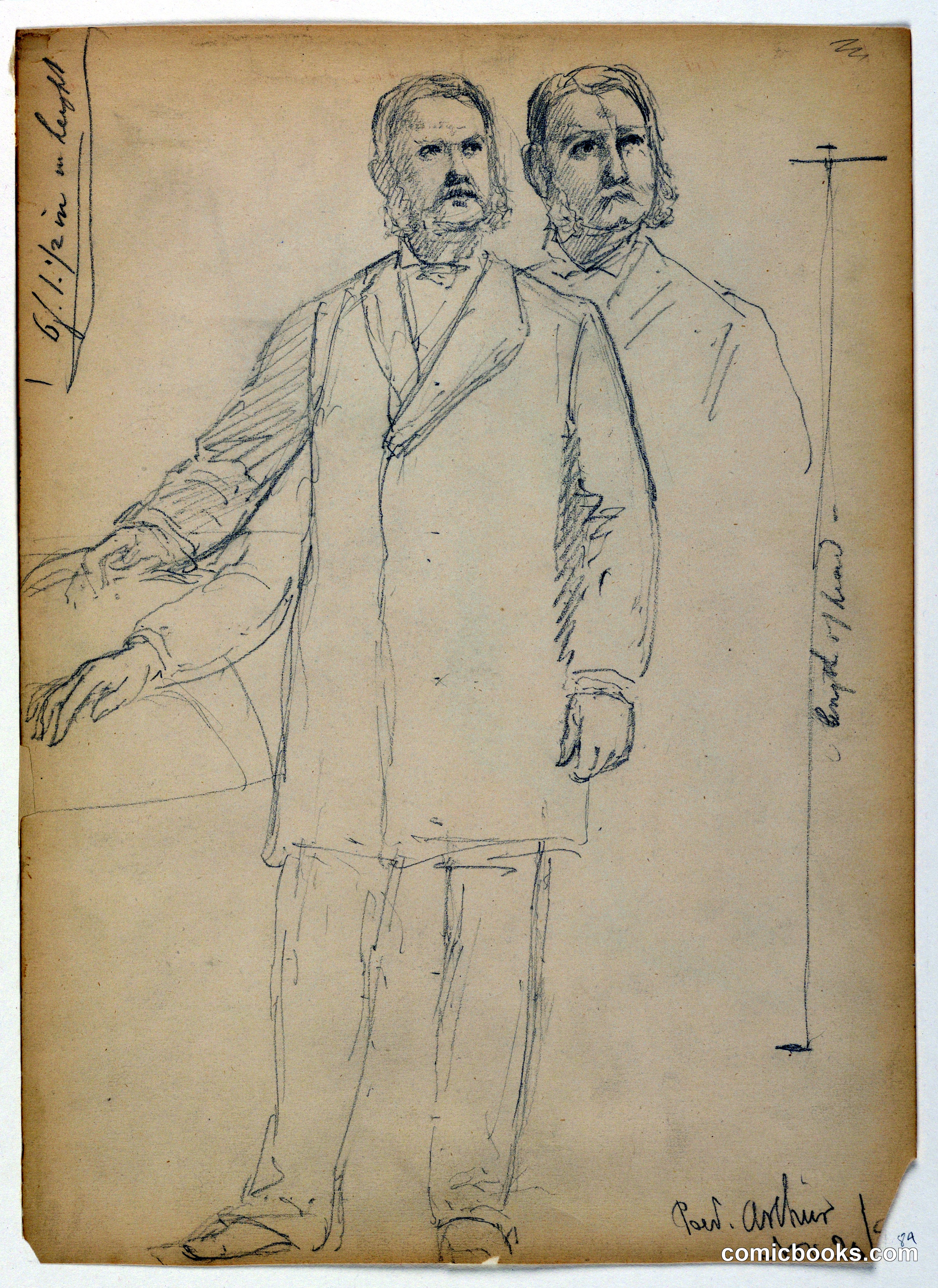 Study for Presidential Portrait: Chester A. Arthur