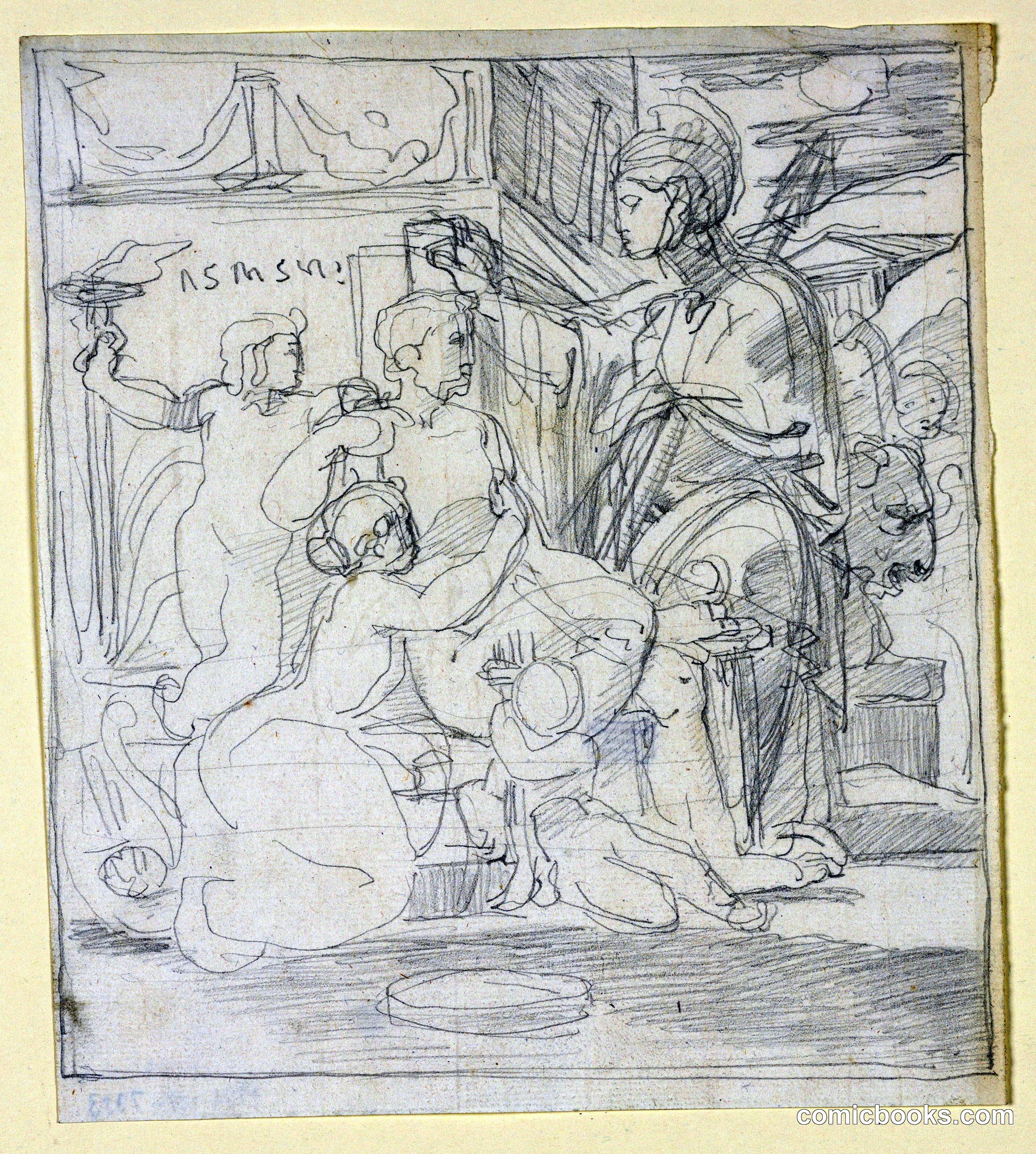 Classical Mythological Scene