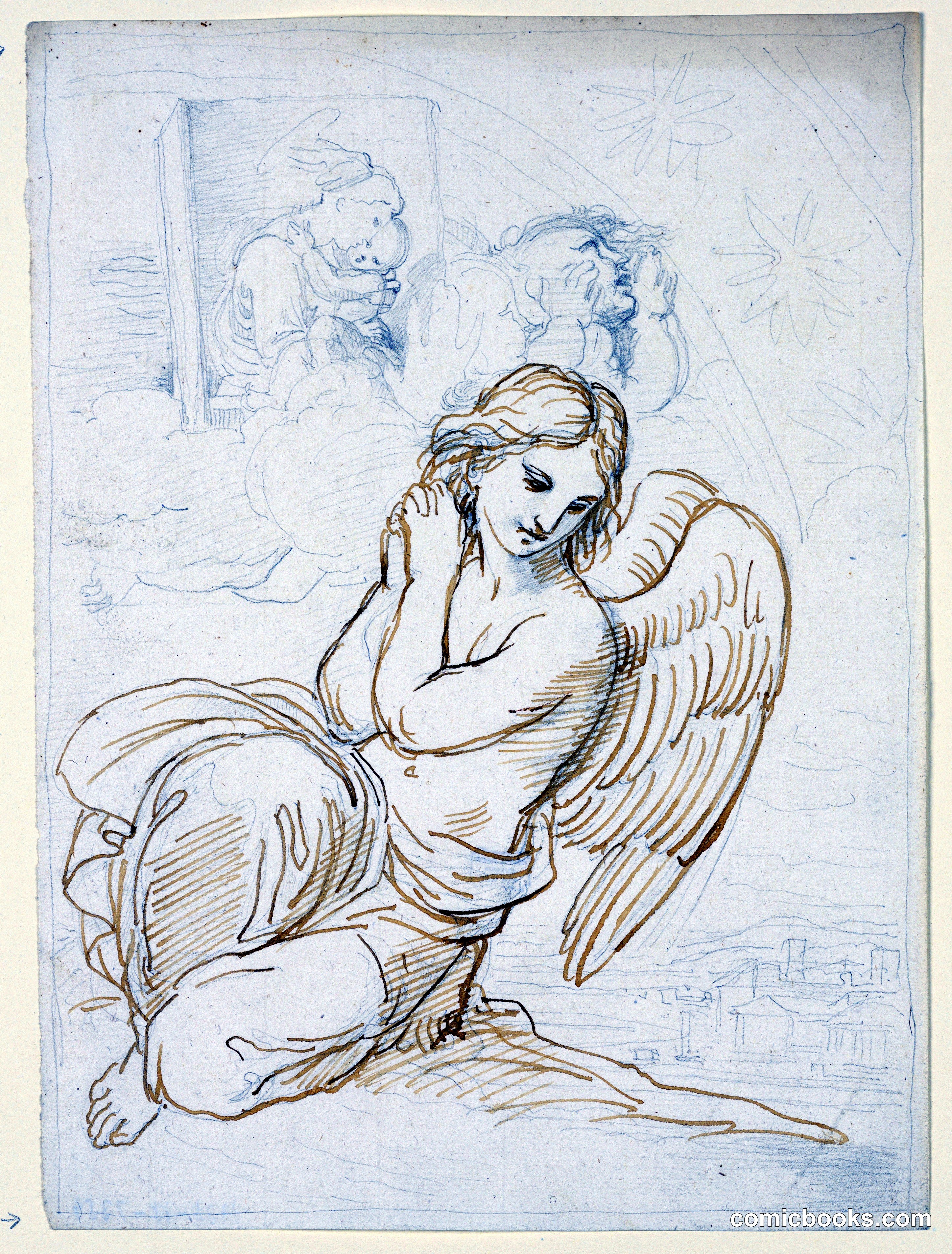 Sketch of an Angel