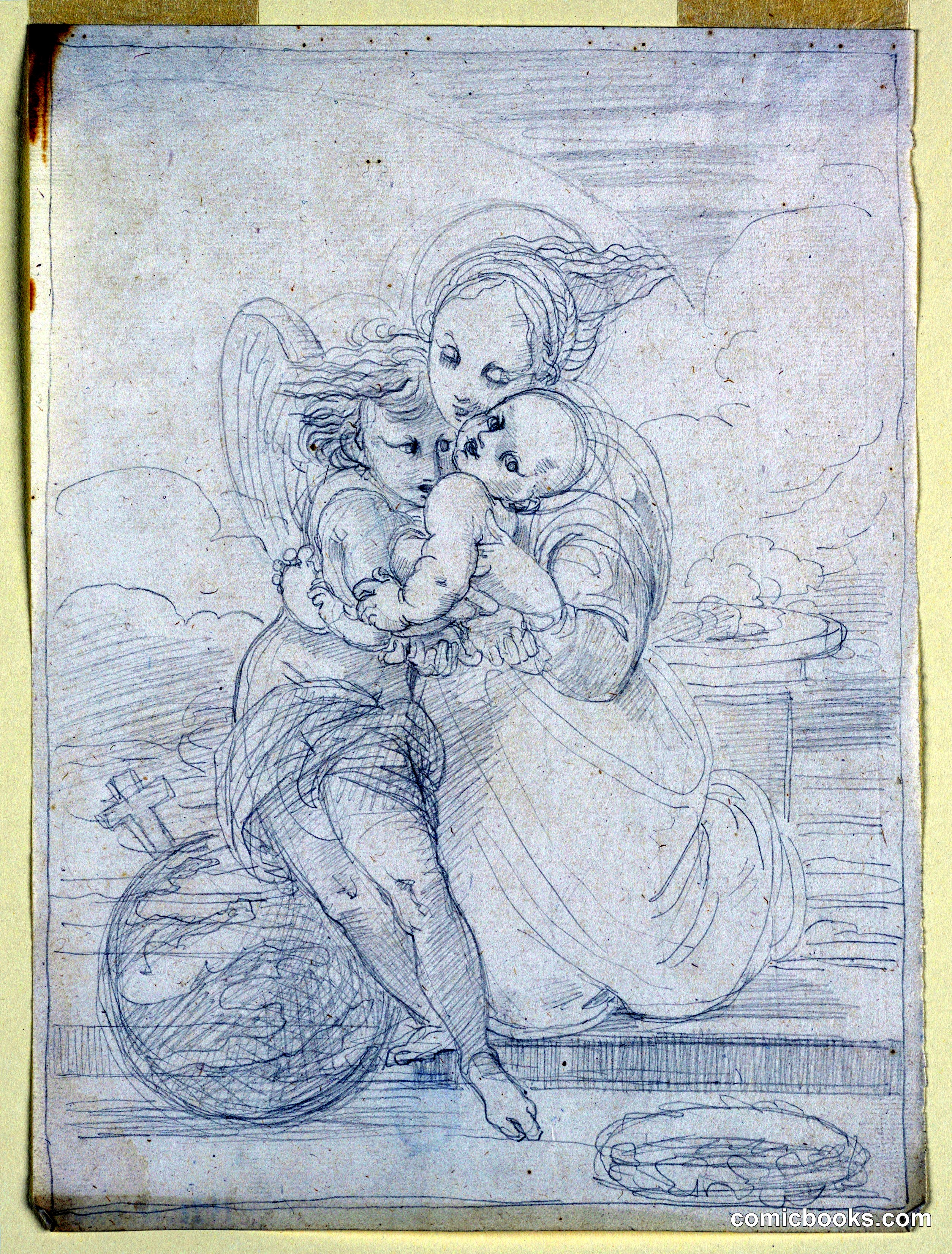 The Virgin and Child with an Angel