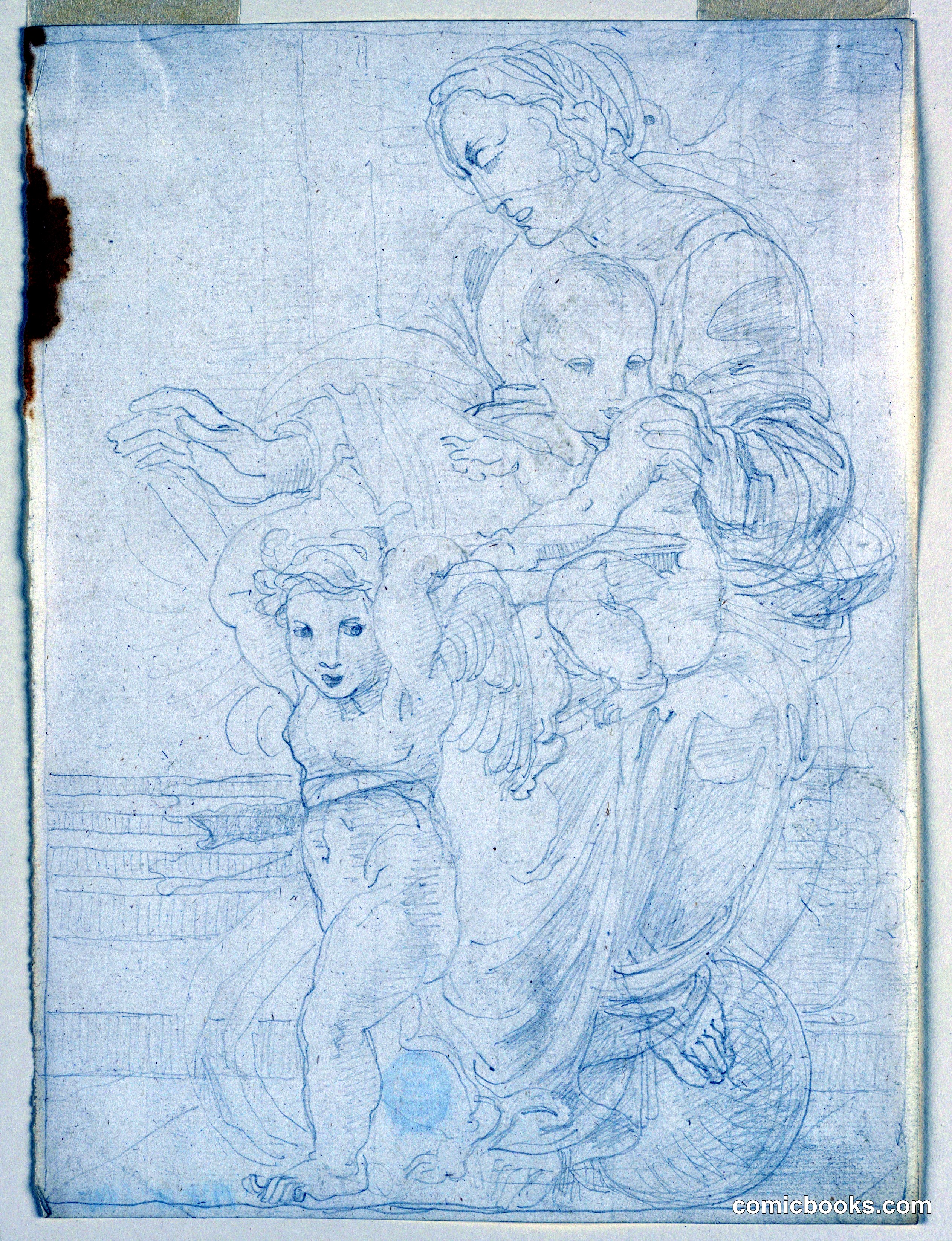 The Virgin and Child with an Angel