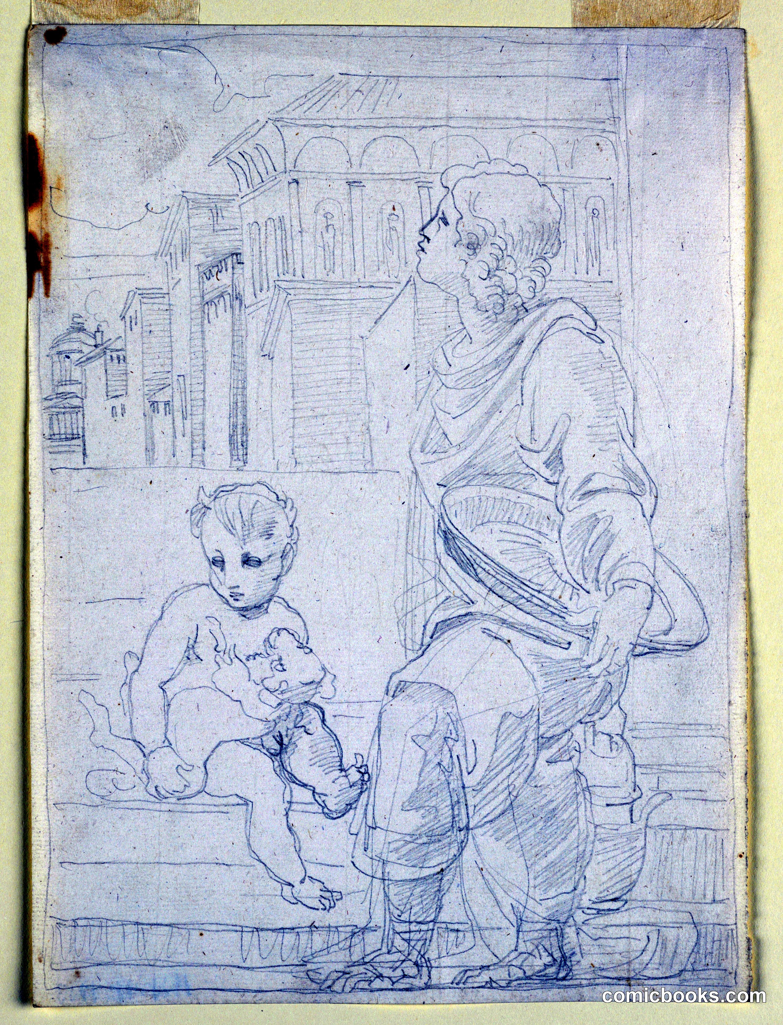 Study for Religious Composition