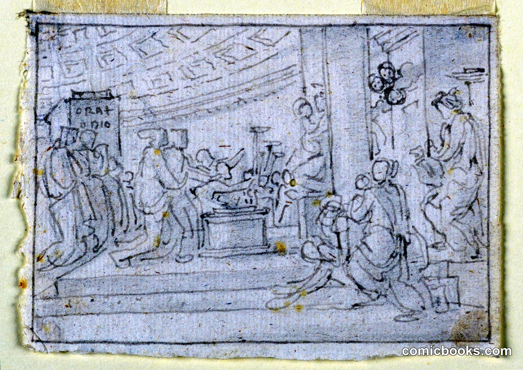 Study for a Religious Composition