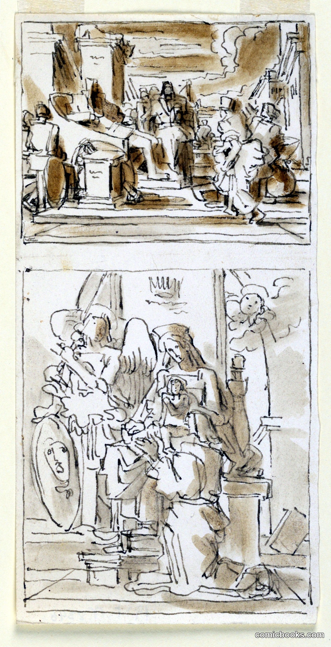 Religious Studies: Virgin Enthroned Compositions