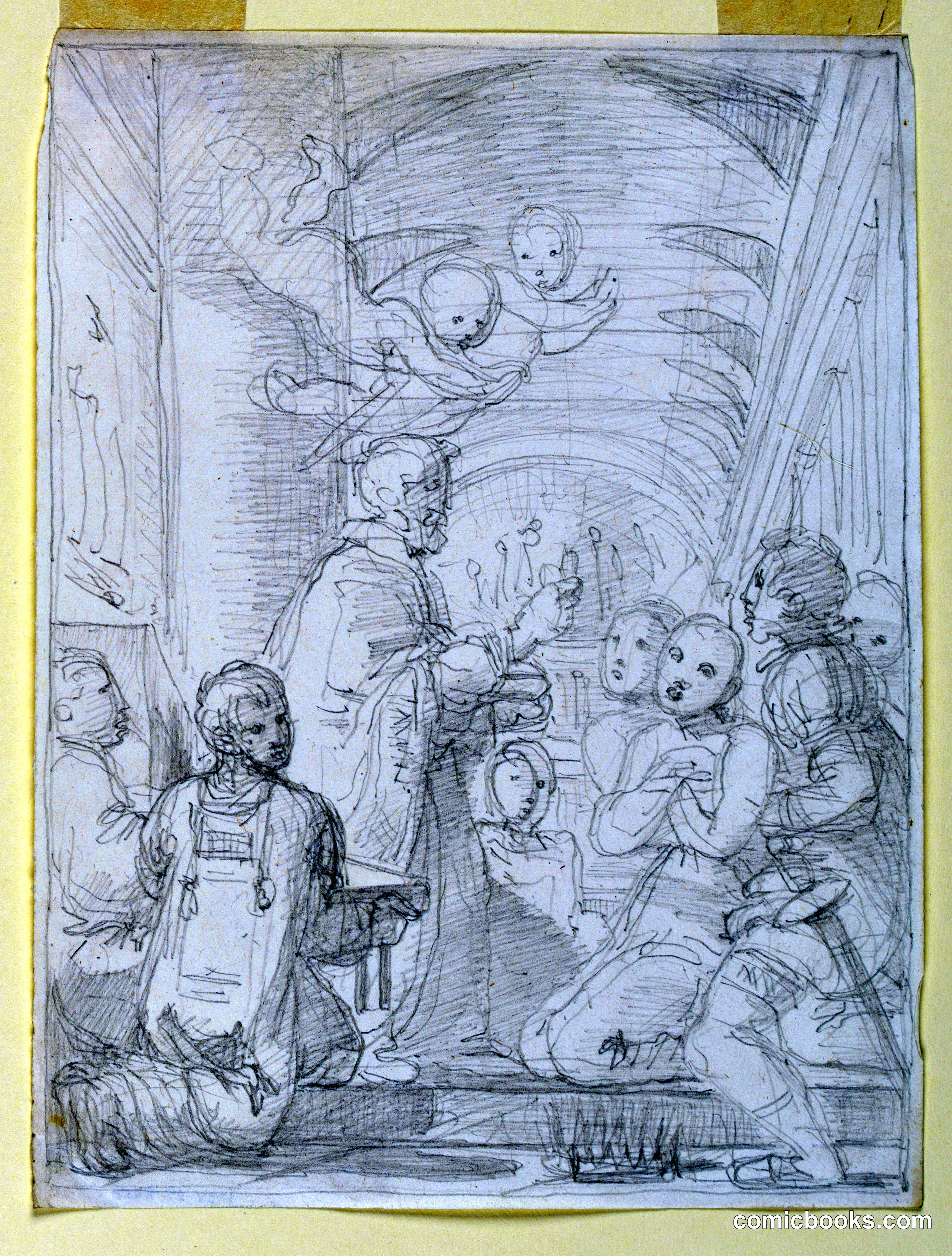 Religious Ceremony with Attendants