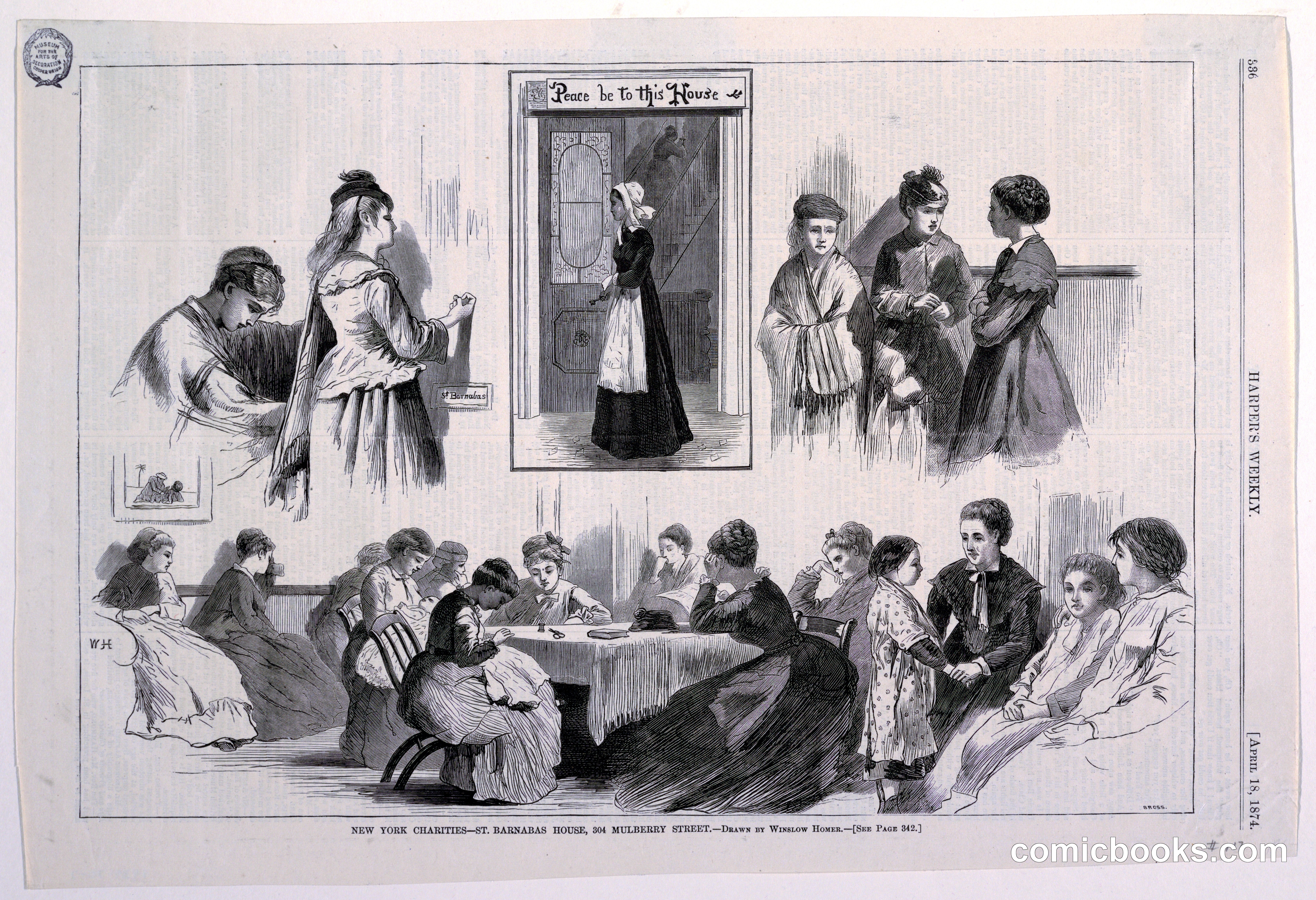 New York Charities—St. Barnabas House, 304 Mulberry Street
