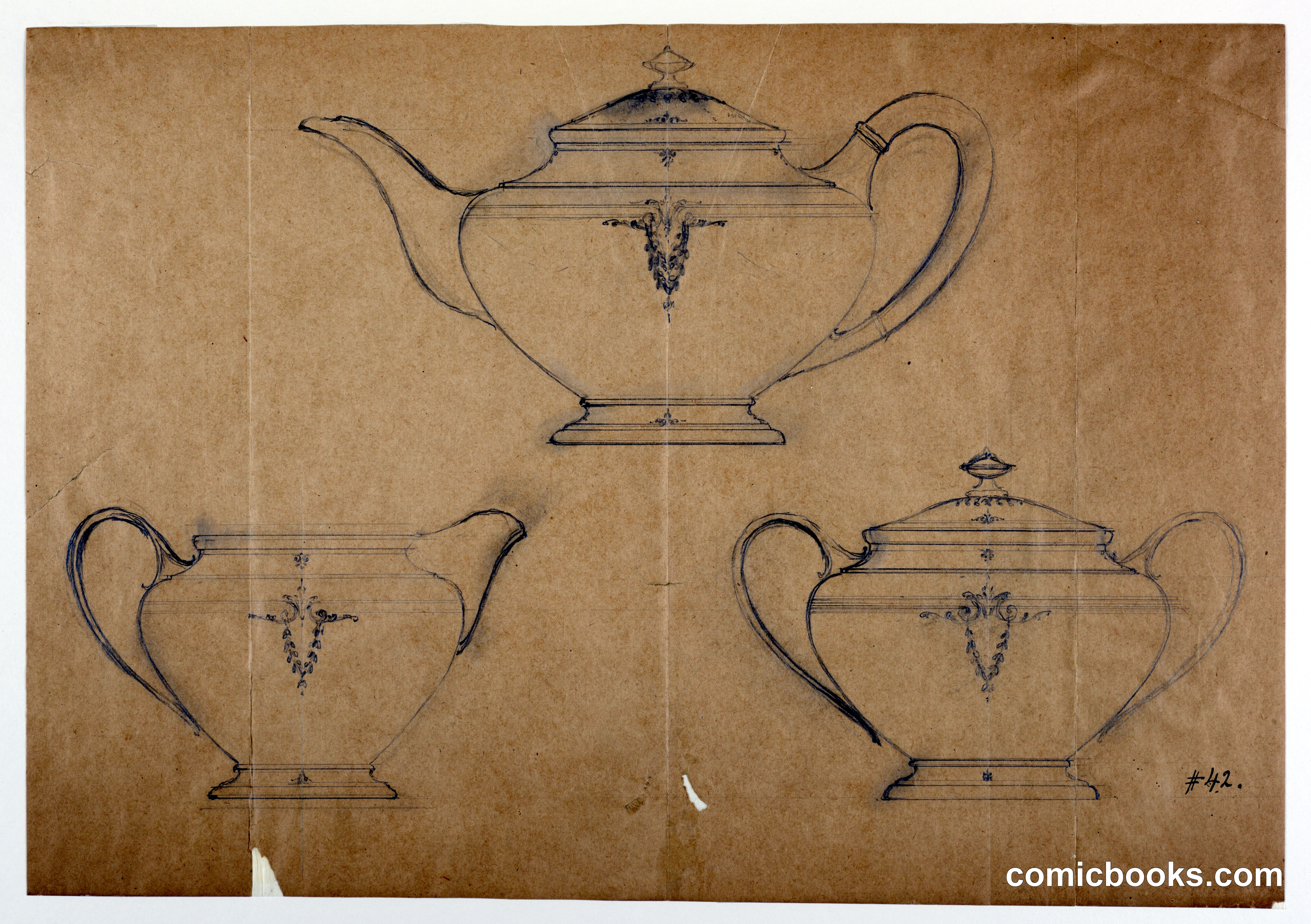 Teapot and Serving Vessel Designs