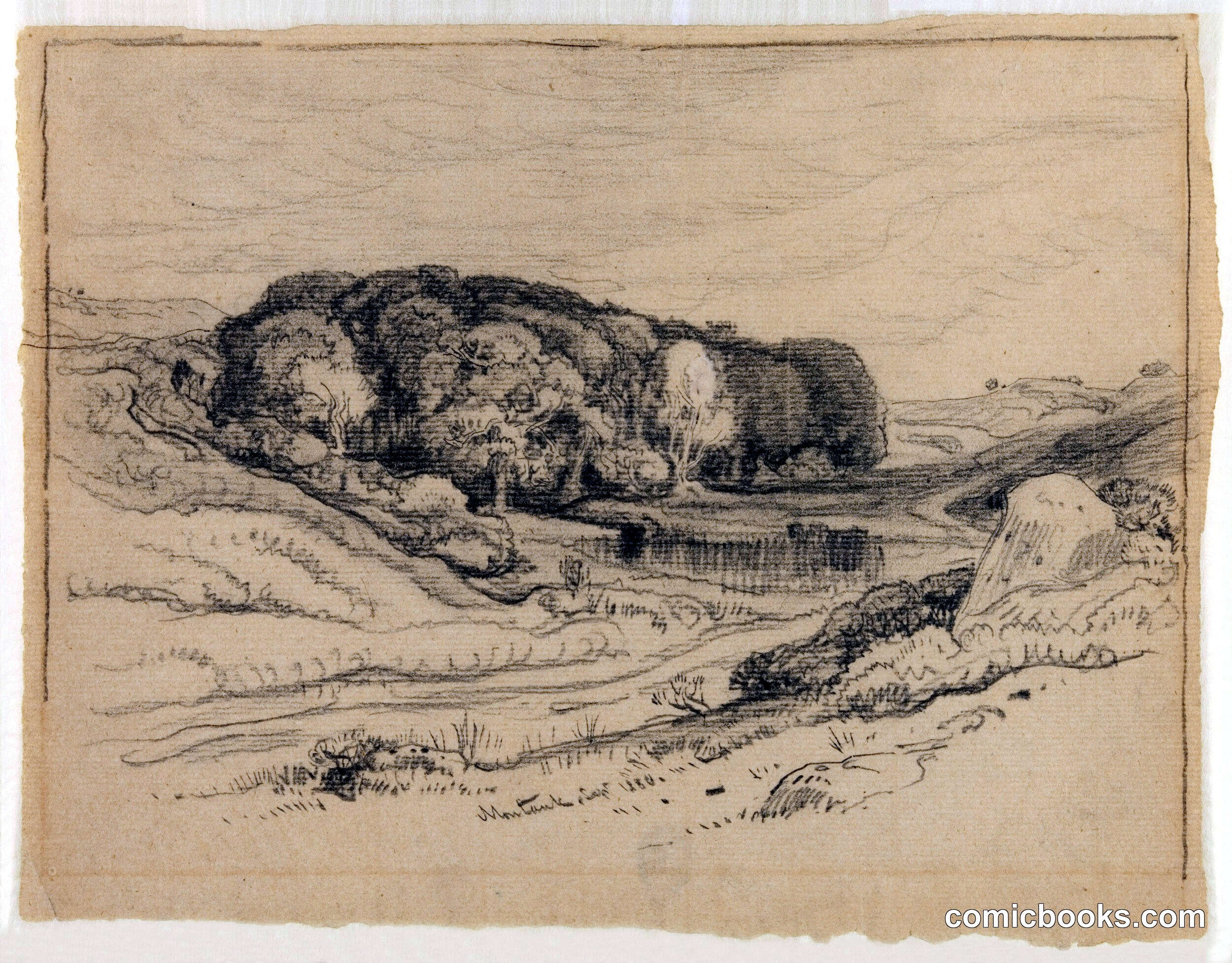 Landscape at Montauk, Long Island, New York