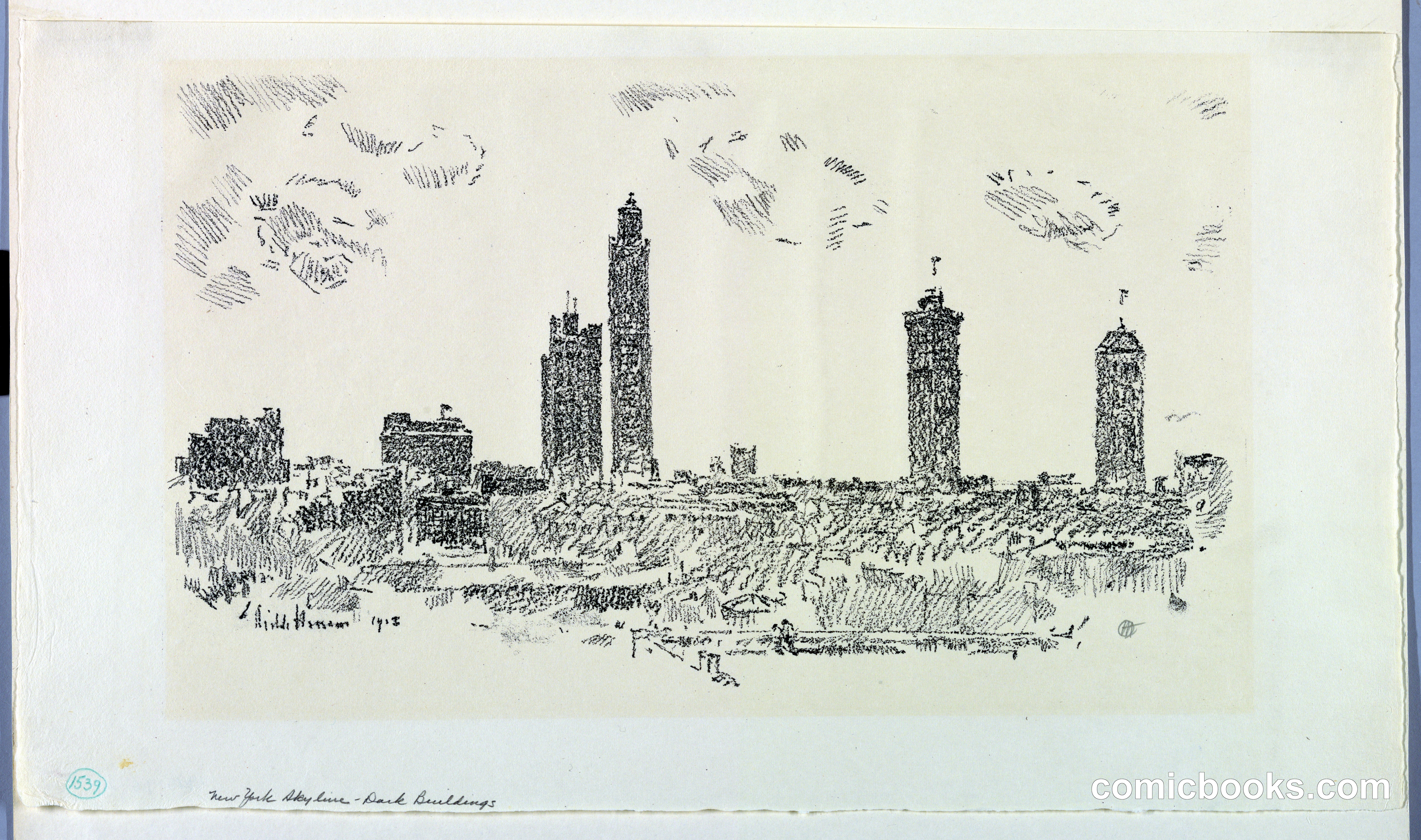 New York Skyline – Dark Buildings
