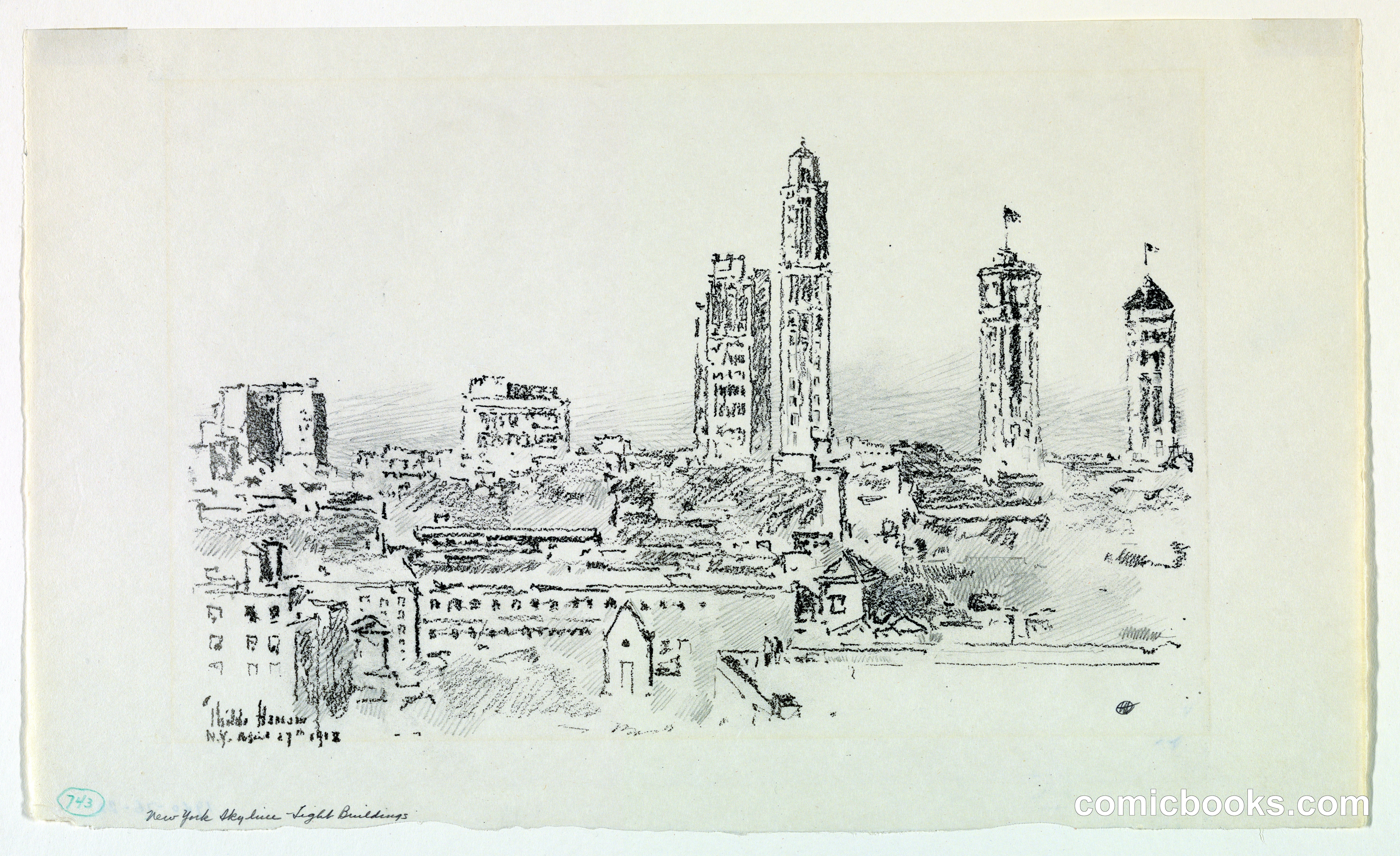 New York Skyline – Light Buildings