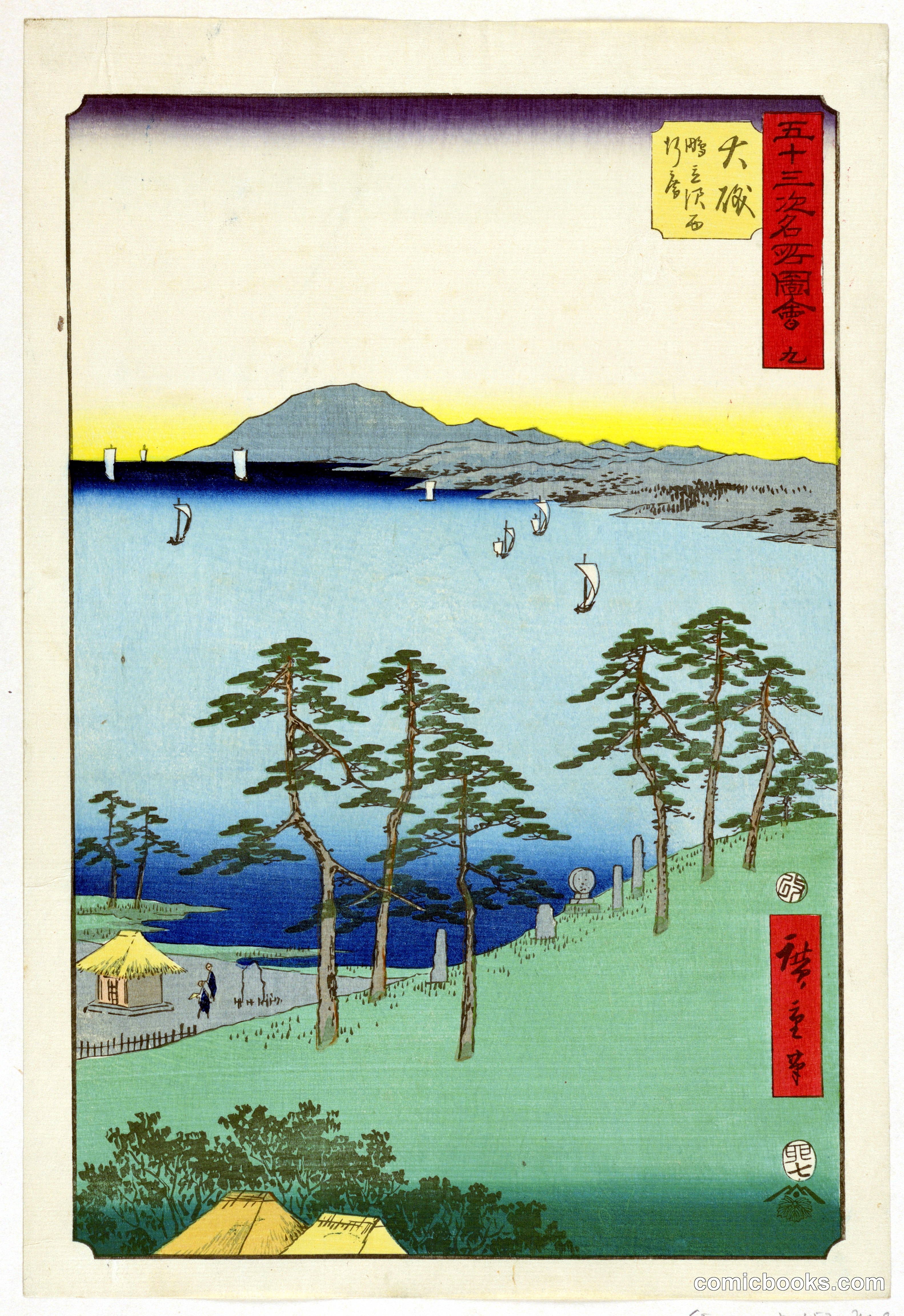 Cemetery along the Sea