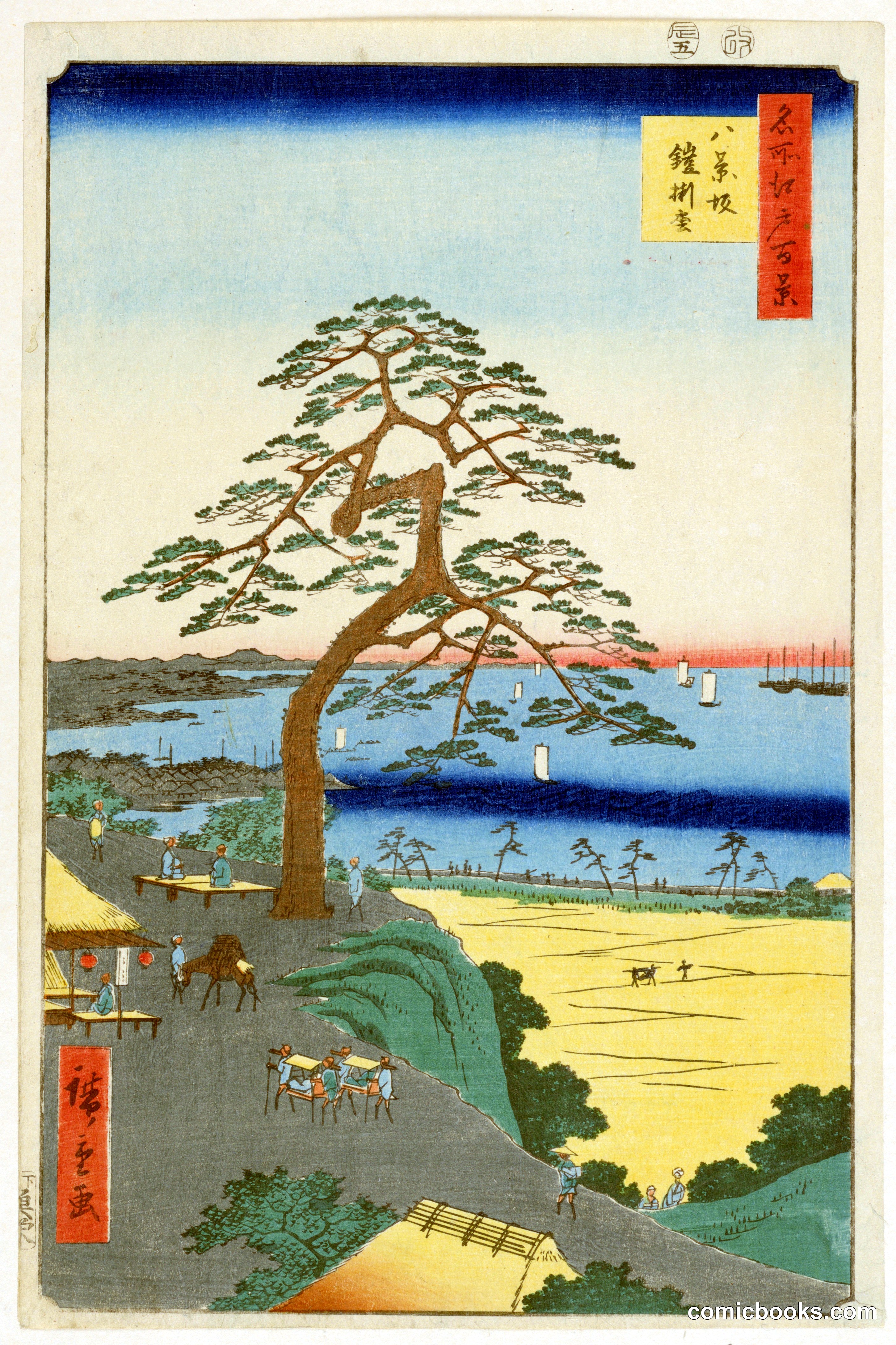 Typical Scene on the Tokaido