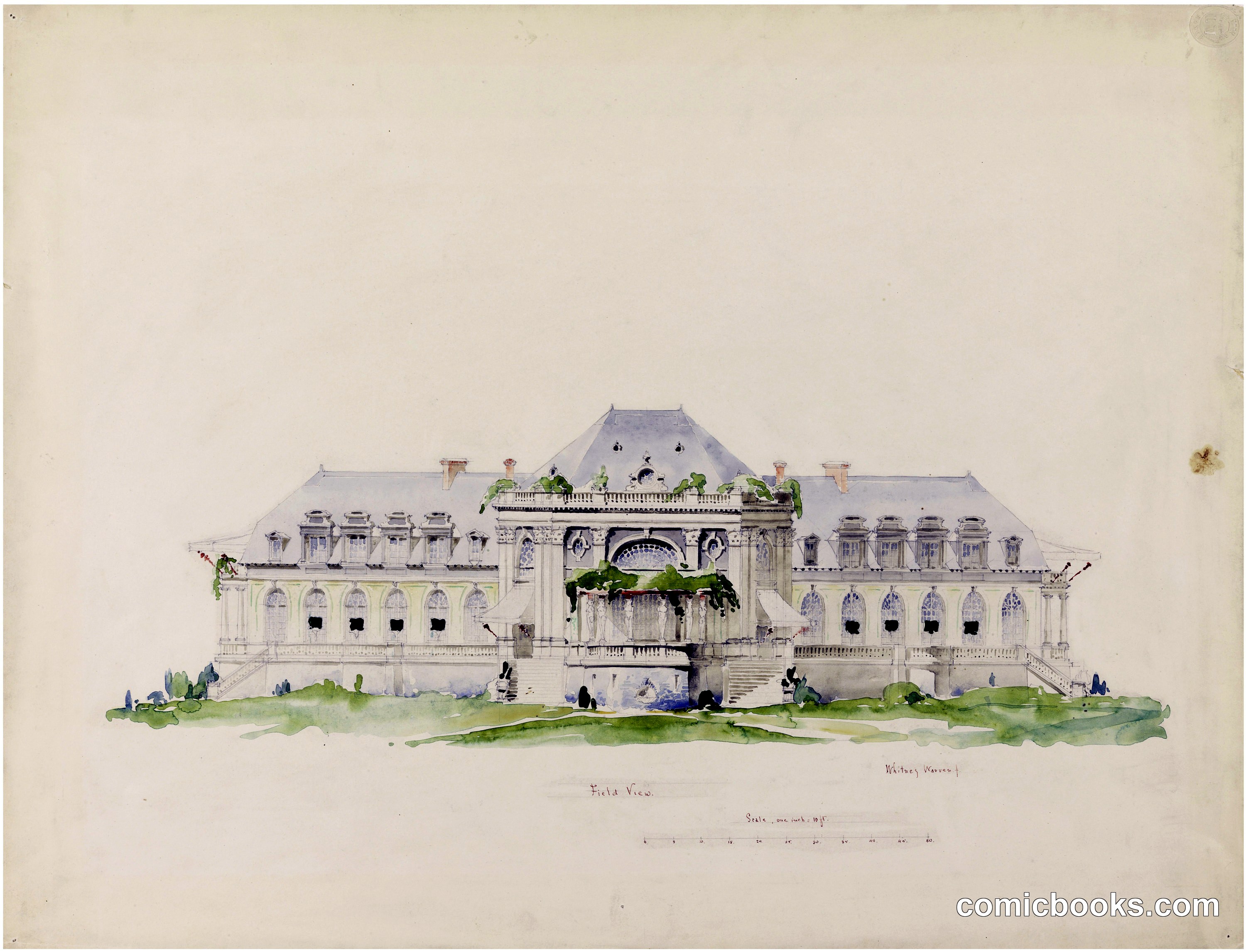 Clubhouse and Golf Club, Newport, Rhode Island