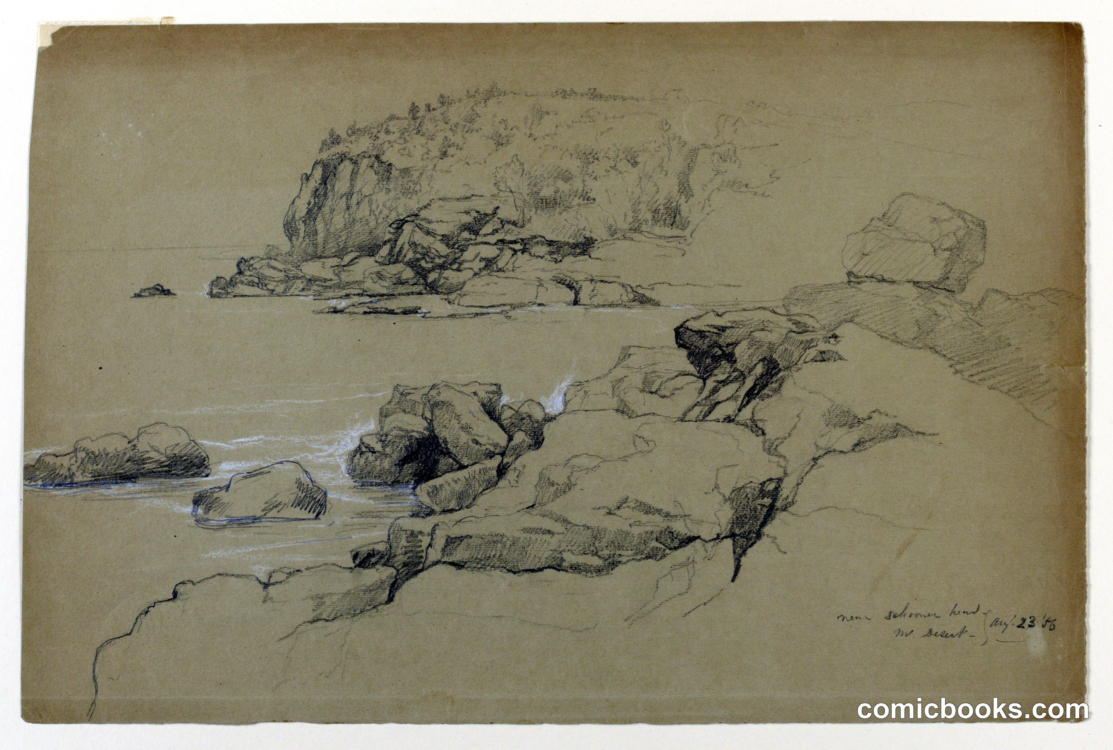 Mount Desert, Near Schooner Head