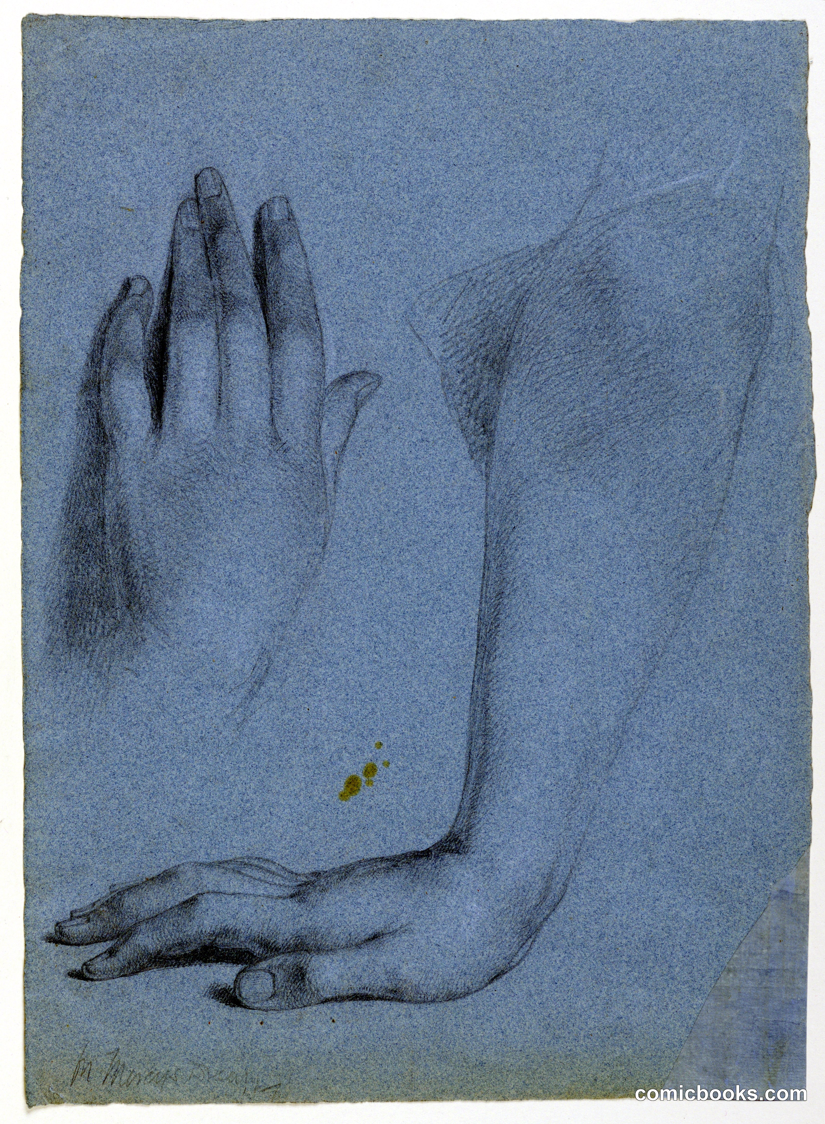 Study for 'Mercy's Dream'