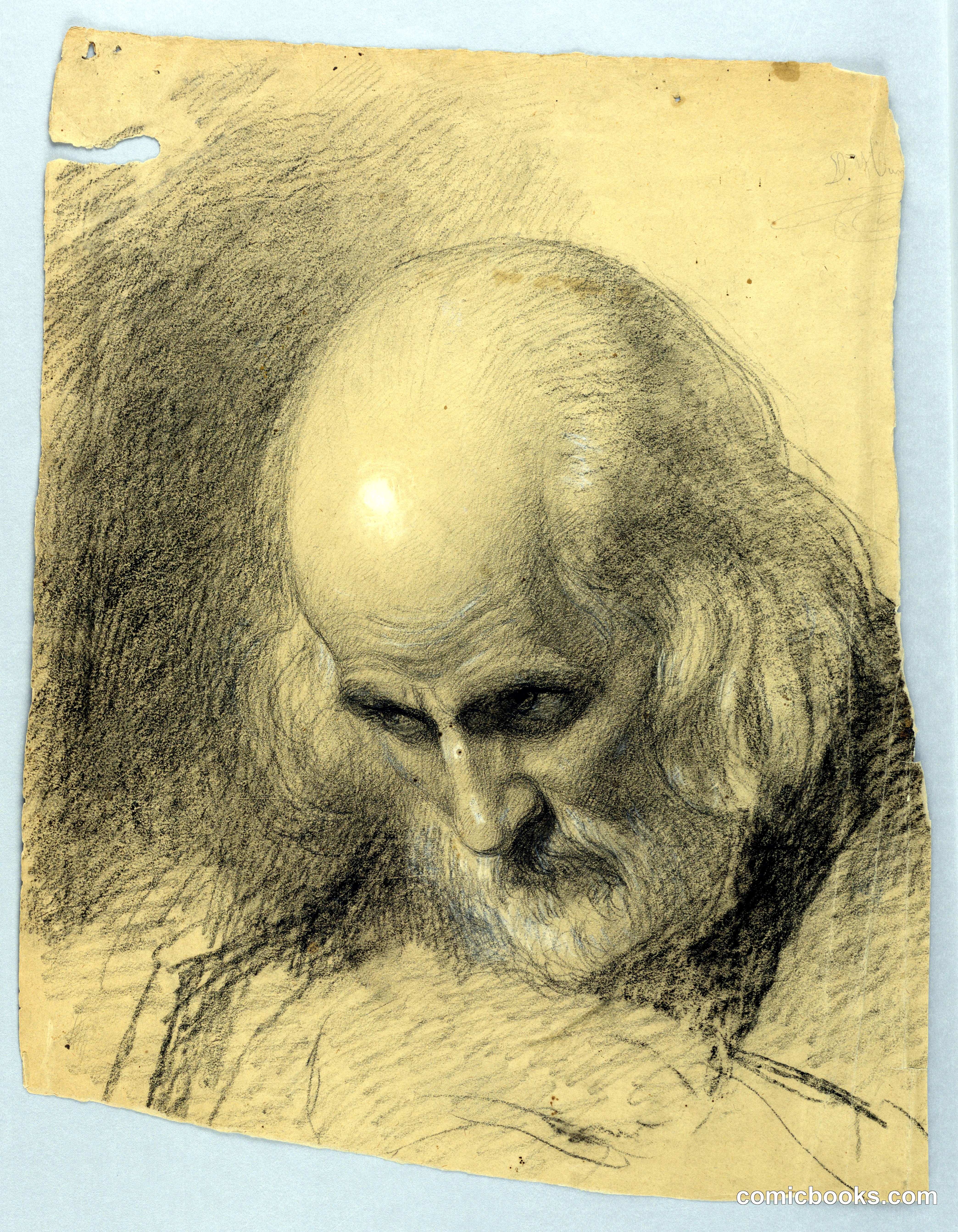 Study for 'A Lesson of Charity'