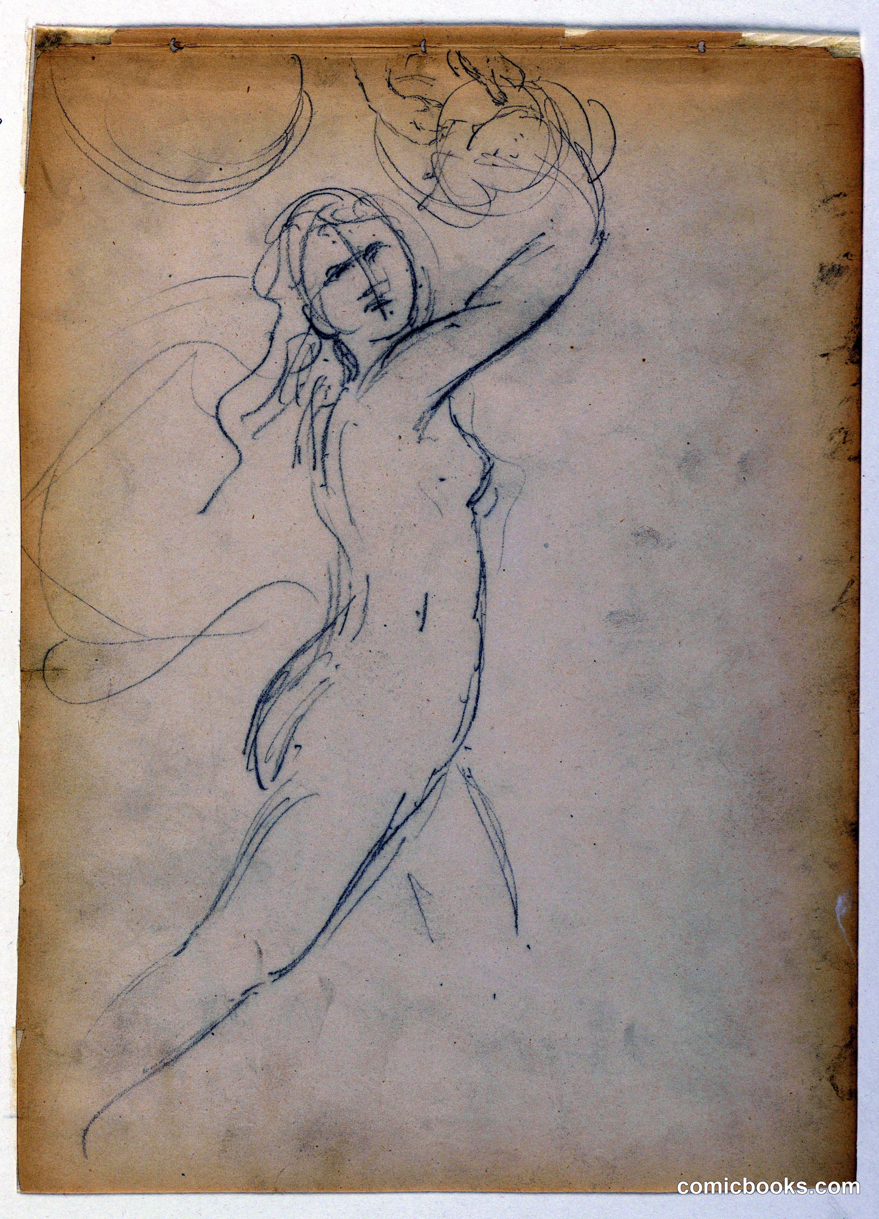 Sketch for a Bacchante
