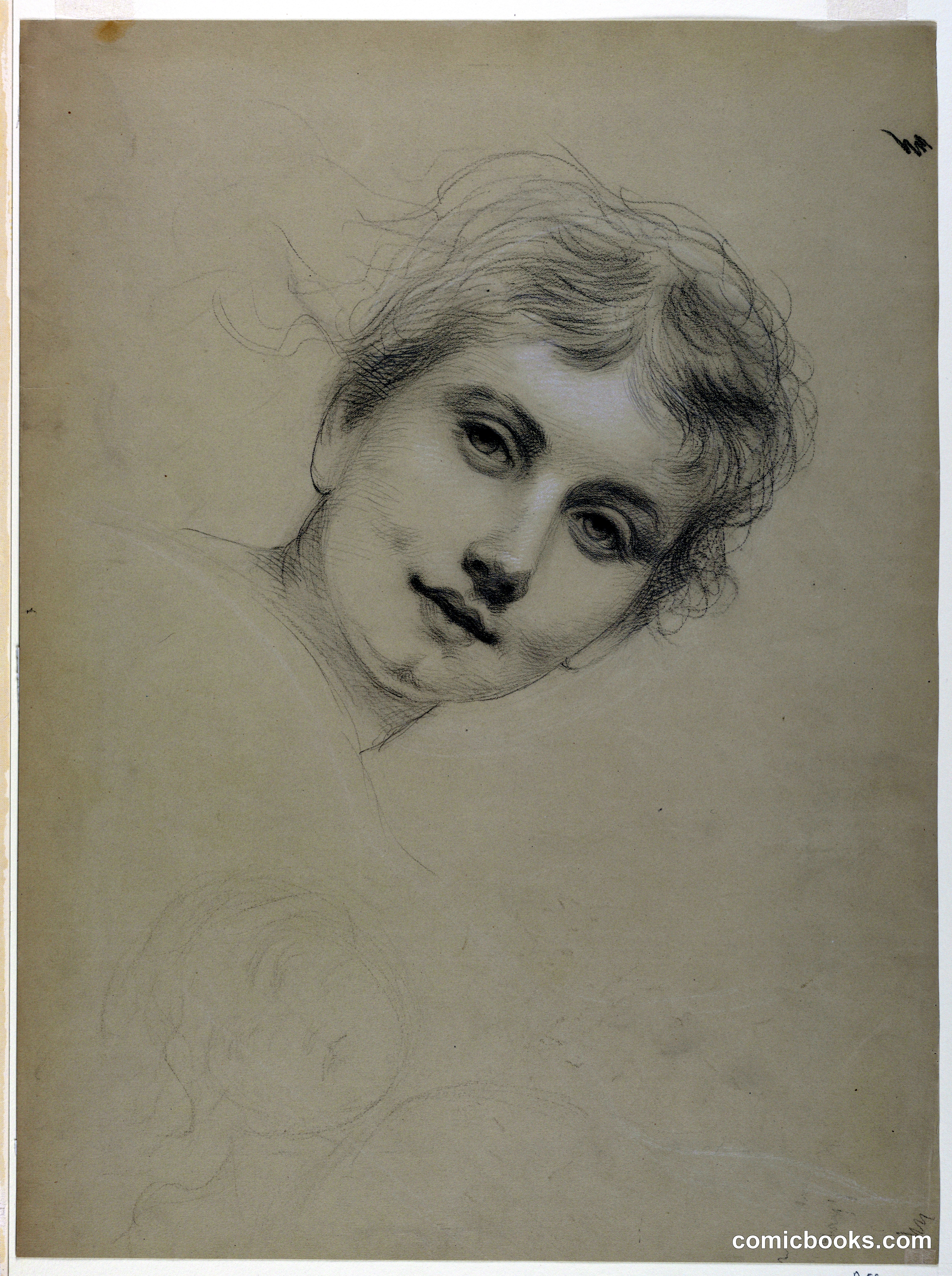 Sketch for a Bacchante