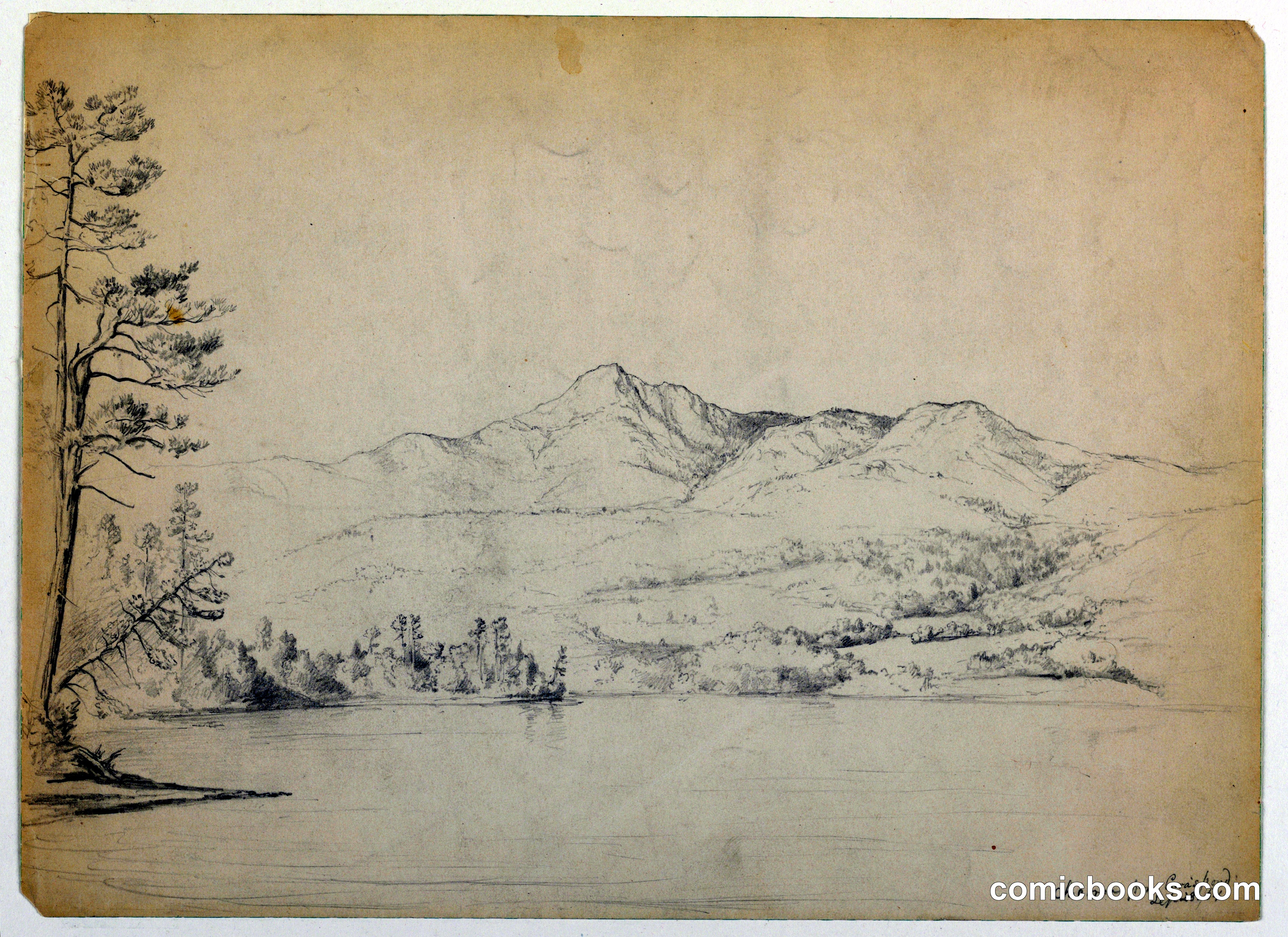Chocorua Mountain from Cara's Pond, New Hampshire