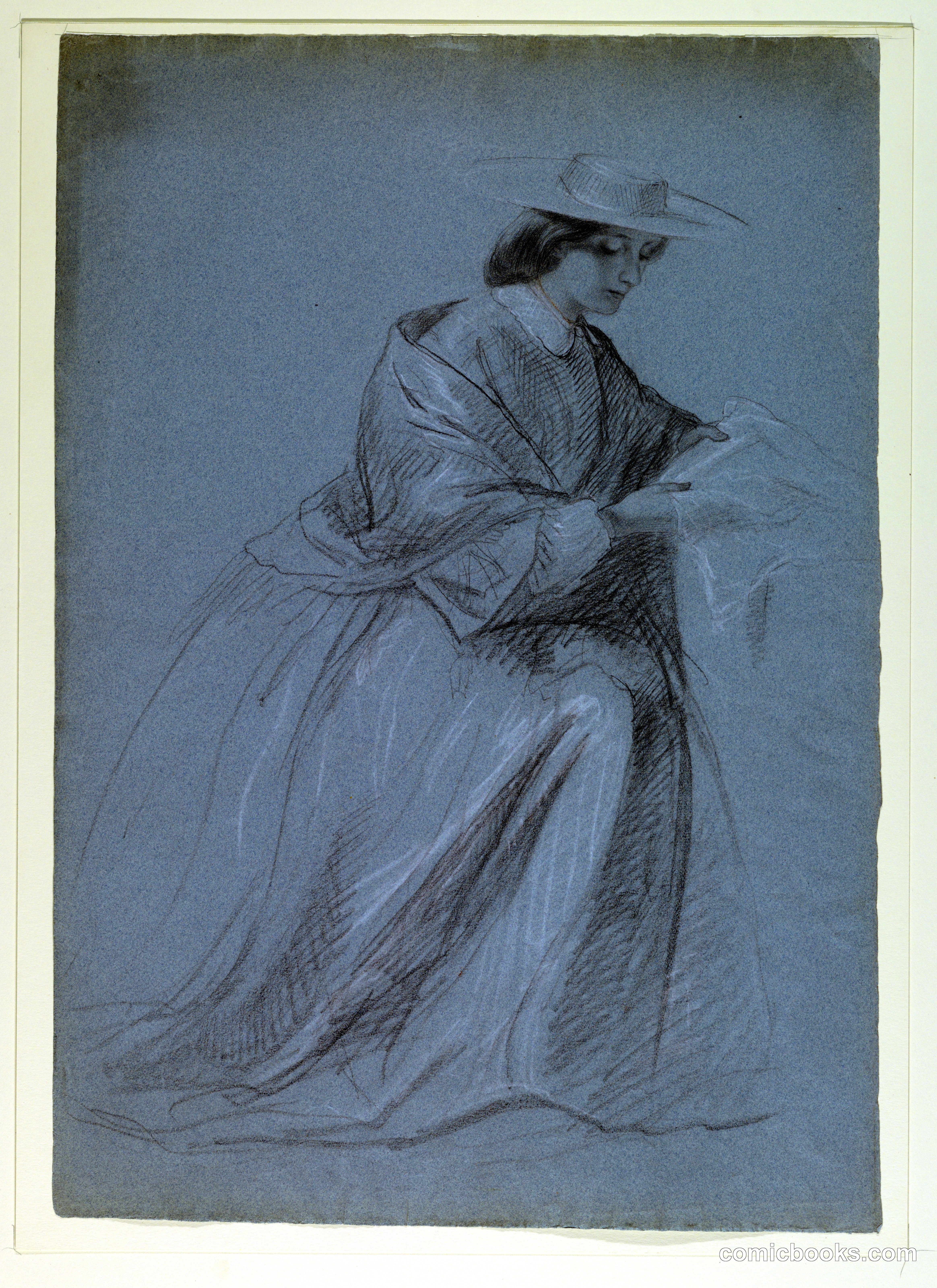 Mrs. Sheppard Gandy Seated