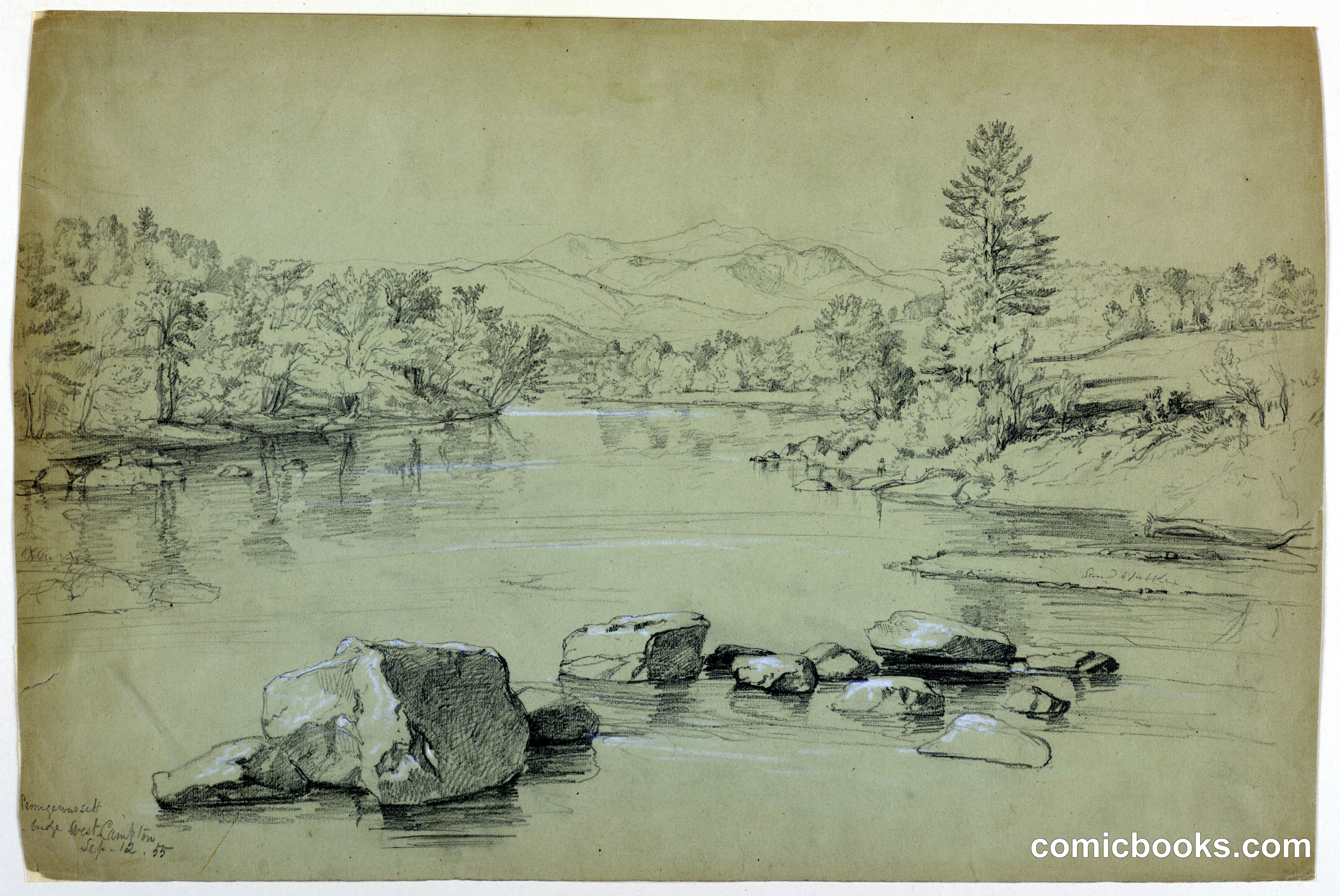Pemigewassett Bridge, West Campton, New Hampshire