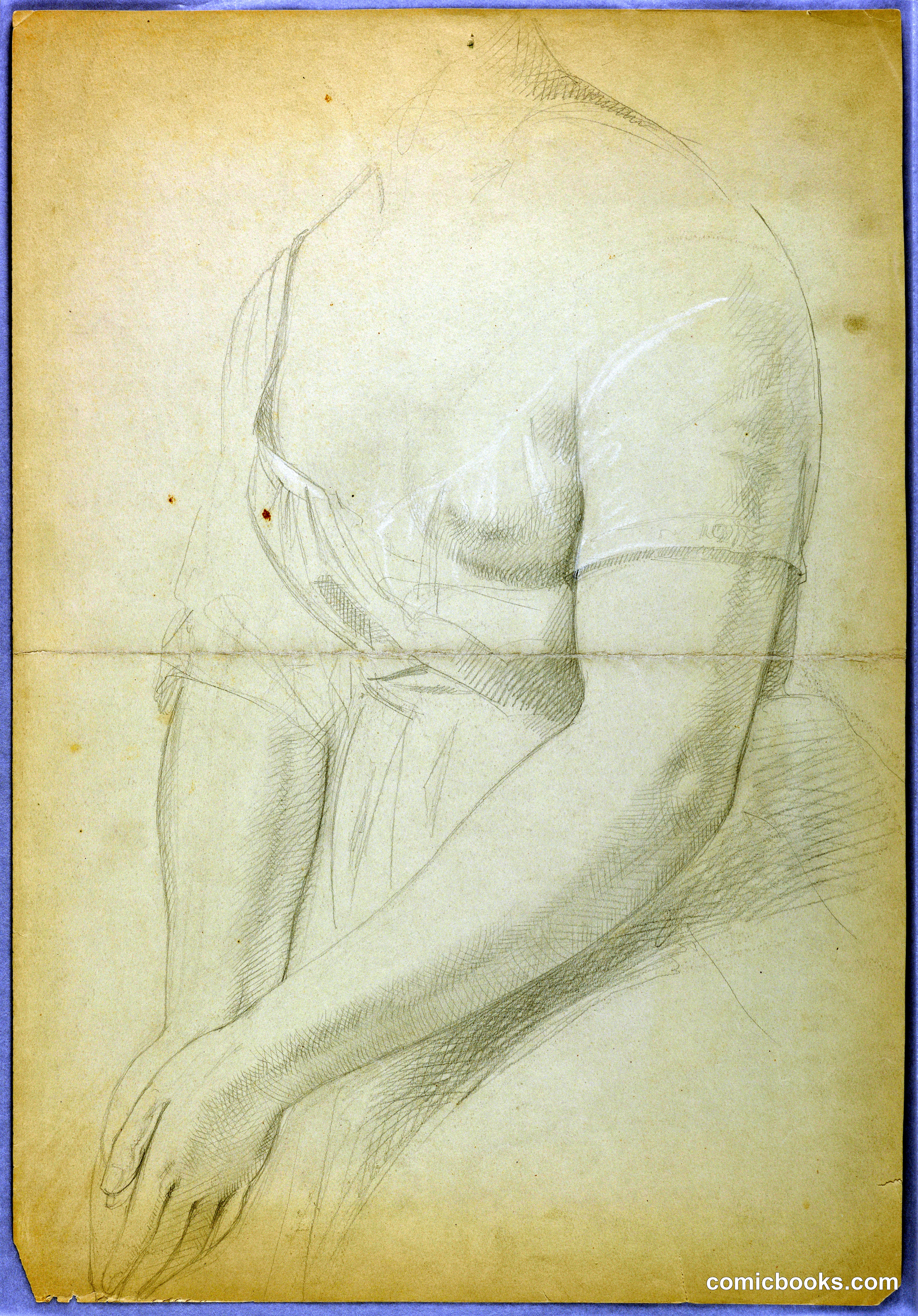 Study of Mercy for 'Christiana and Her Family Passing through the Valley of the Shadow of Death'
