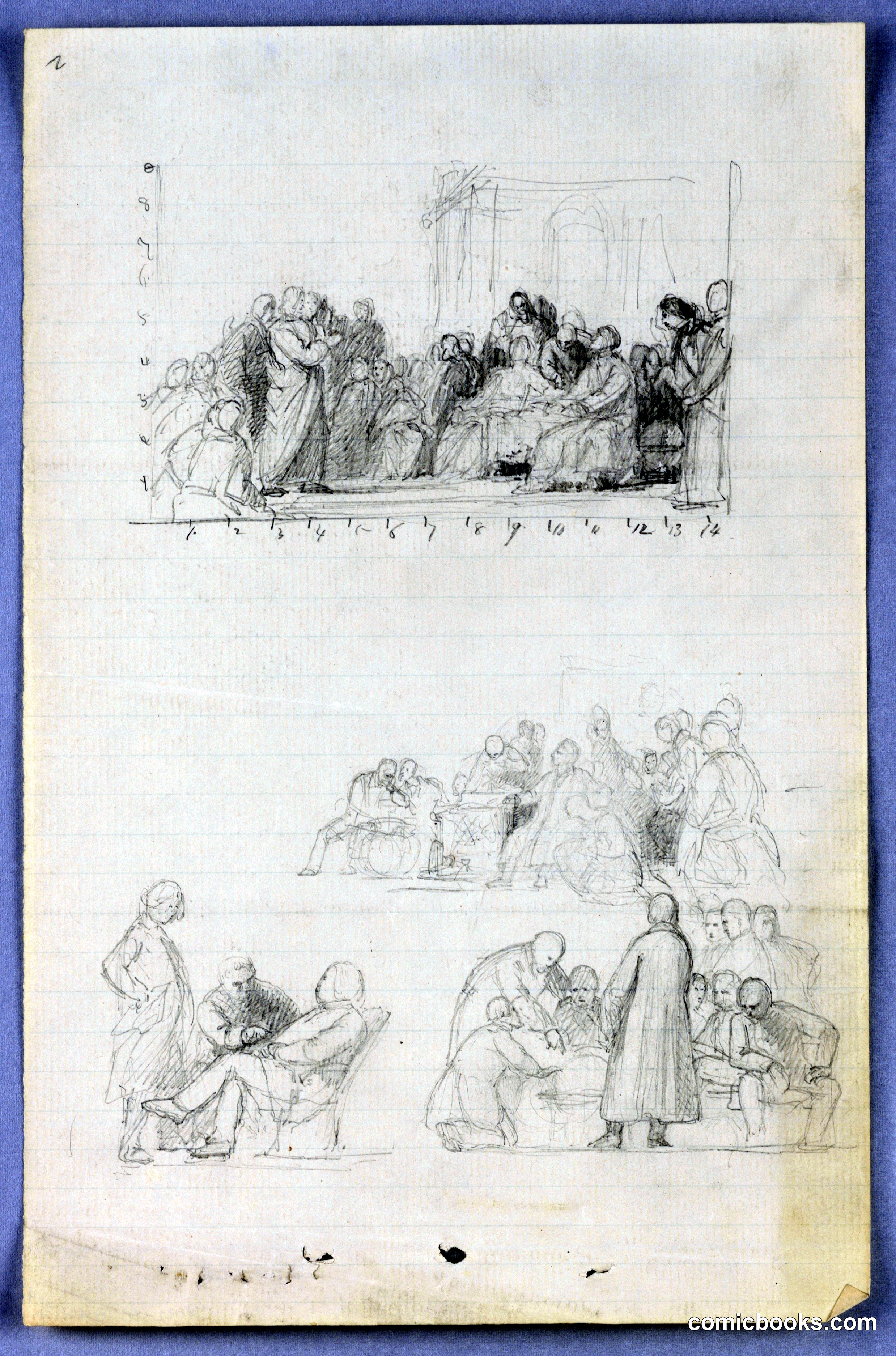 Study for "Scientific Group"
