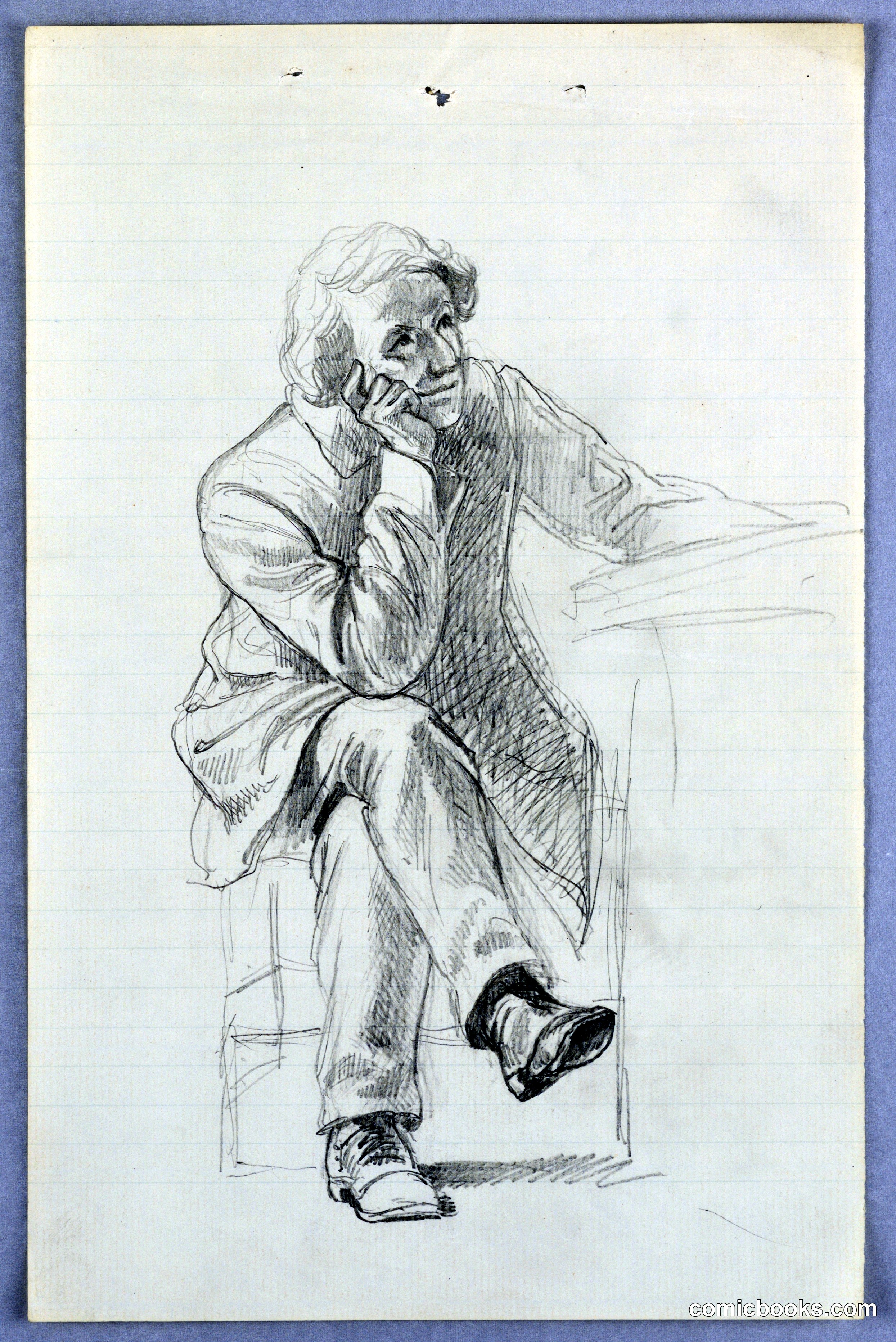 Study for 'Scientific Group'
