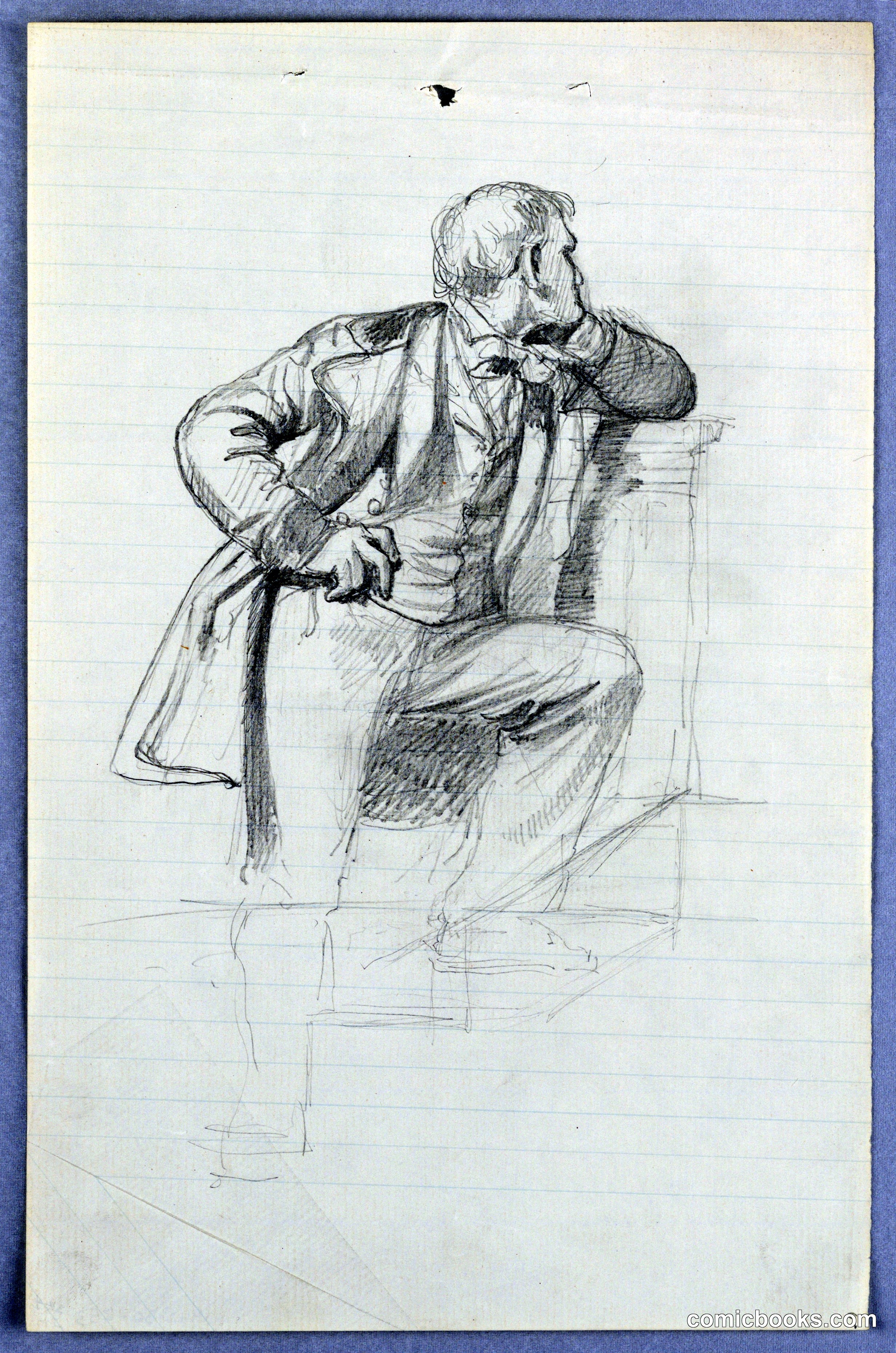 Study for 'Scientific Group'