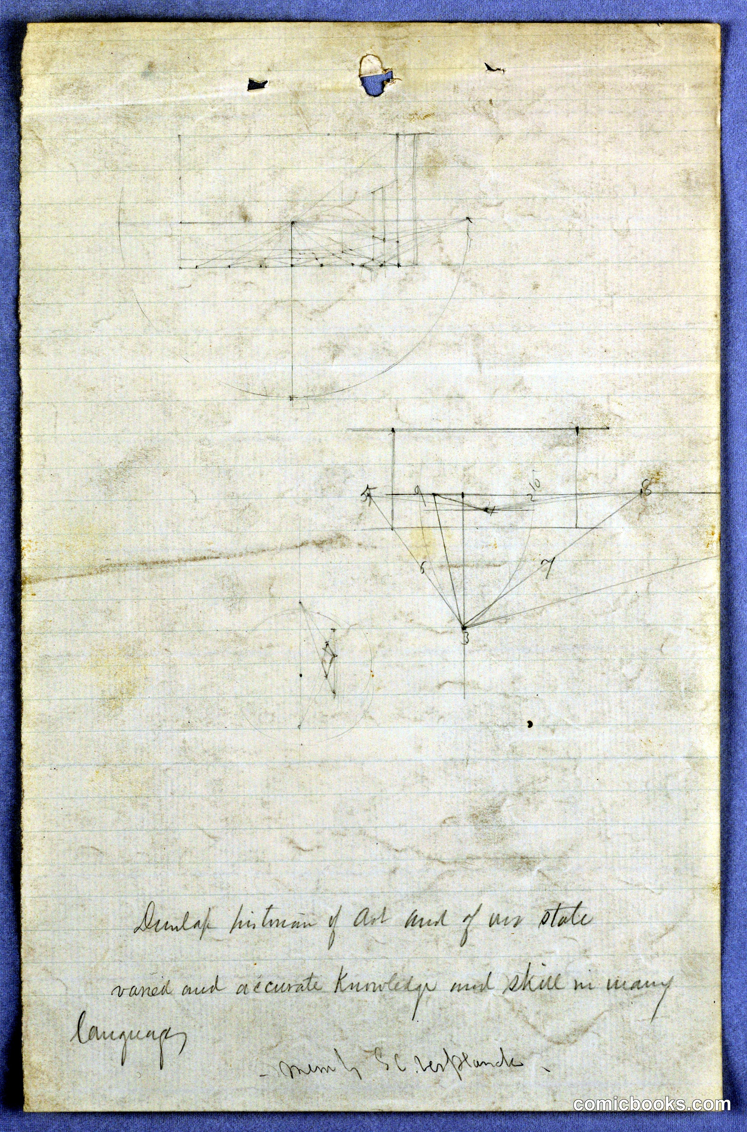 Study for 'Scientific Group'