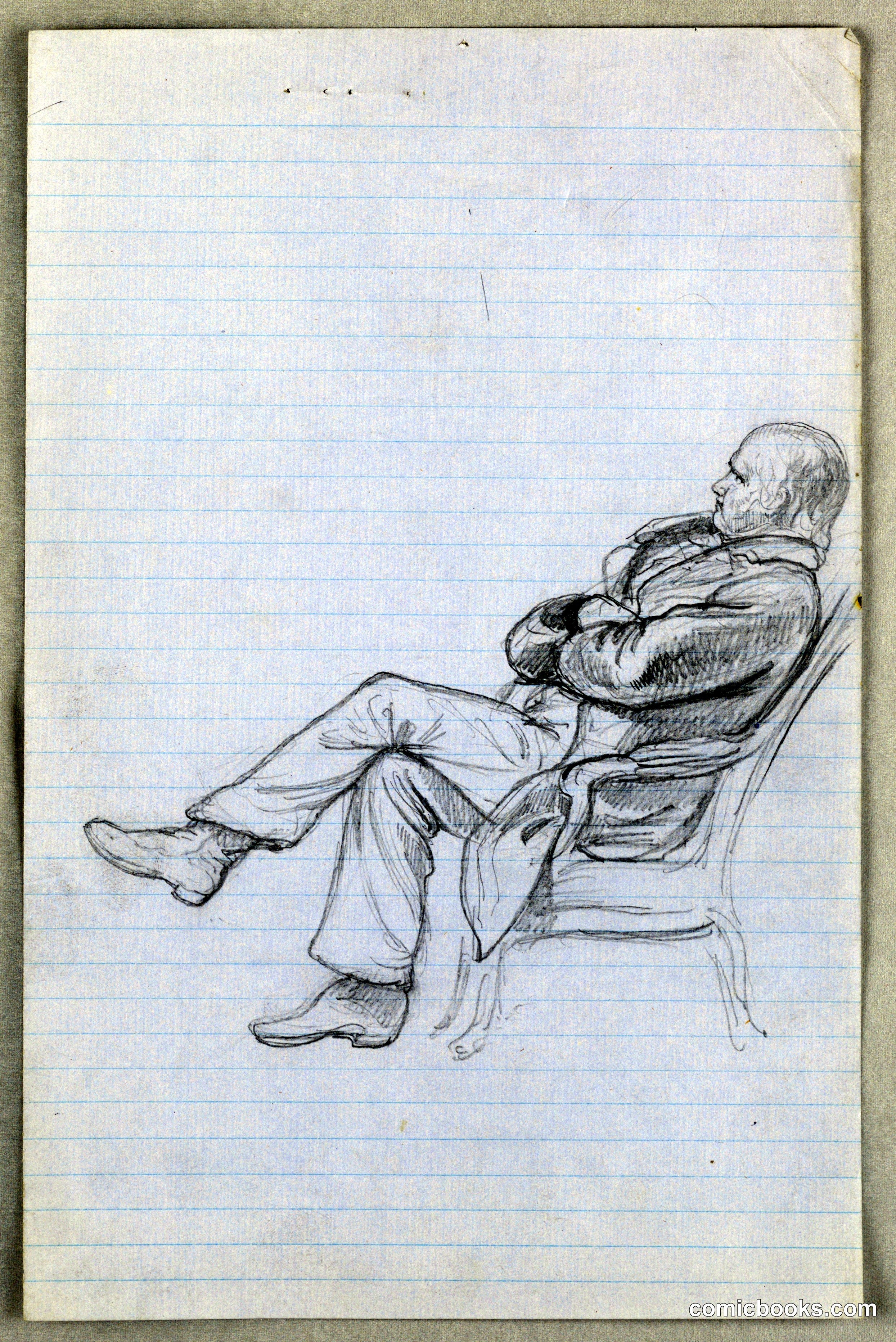 Study for 'Scientific Group'