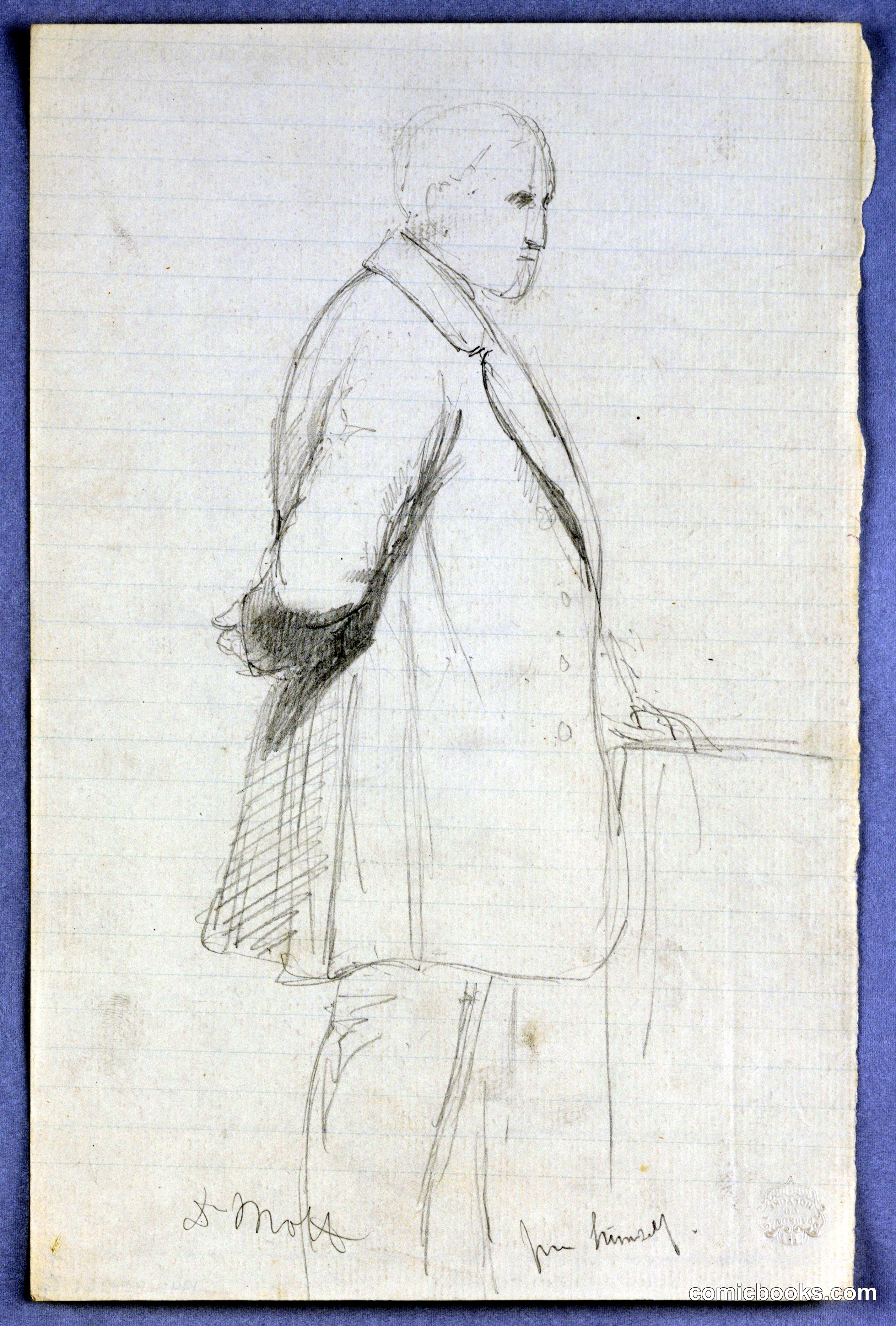 Study of Dr. Mott for 'Scientific Group'