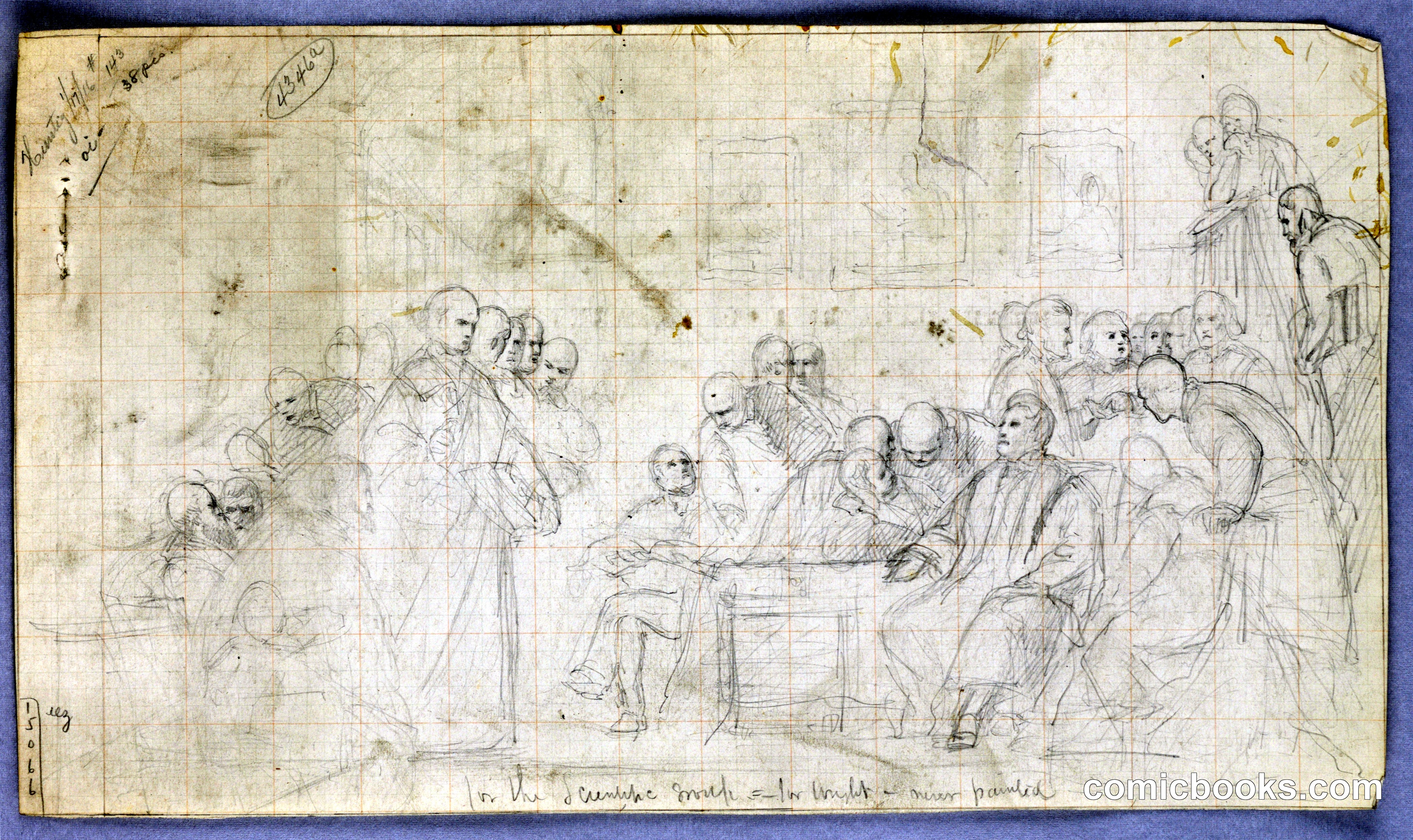 Study for "Scientific Group"
