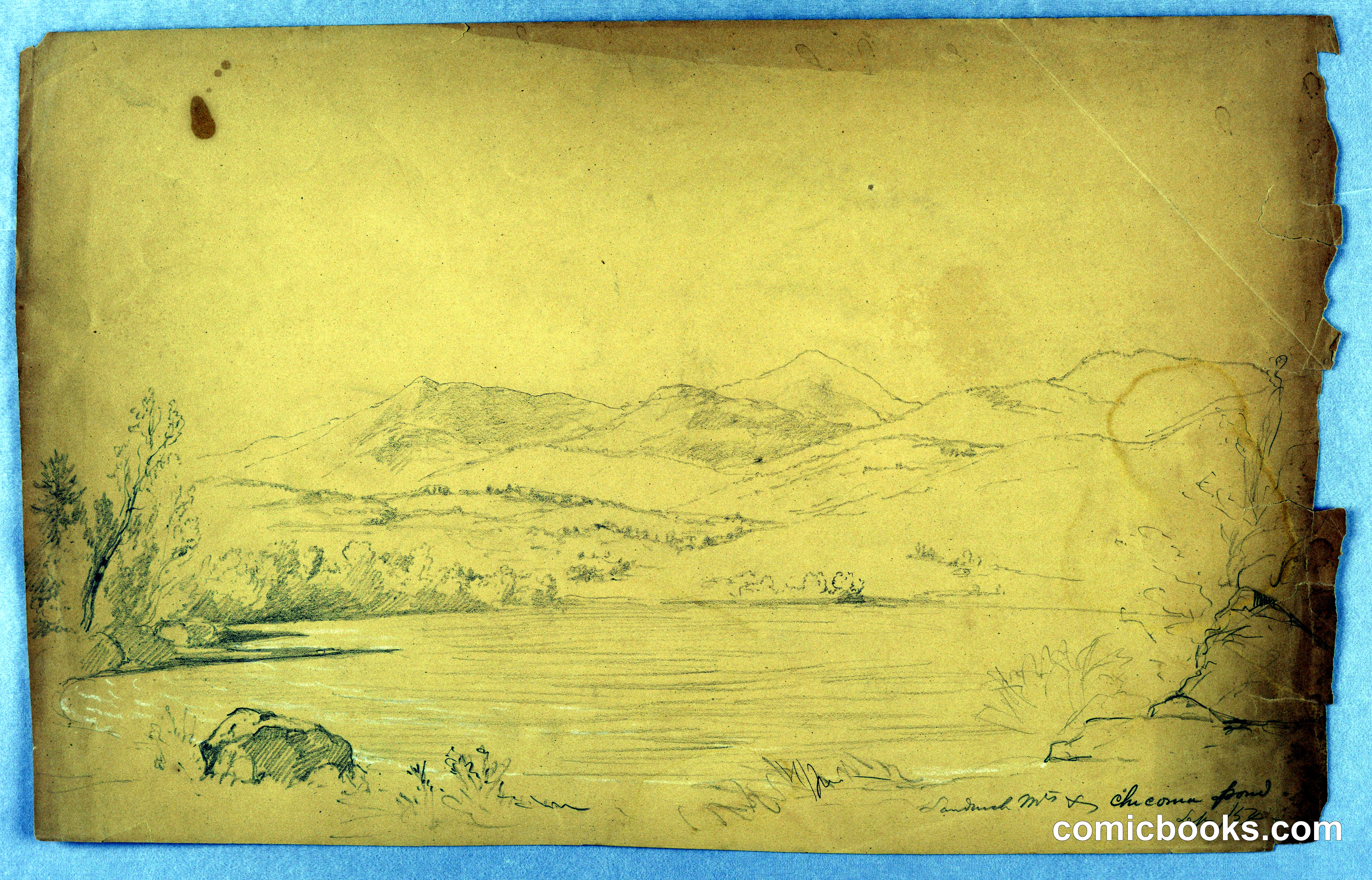 Sandwich Mountains and Chocorua Pond