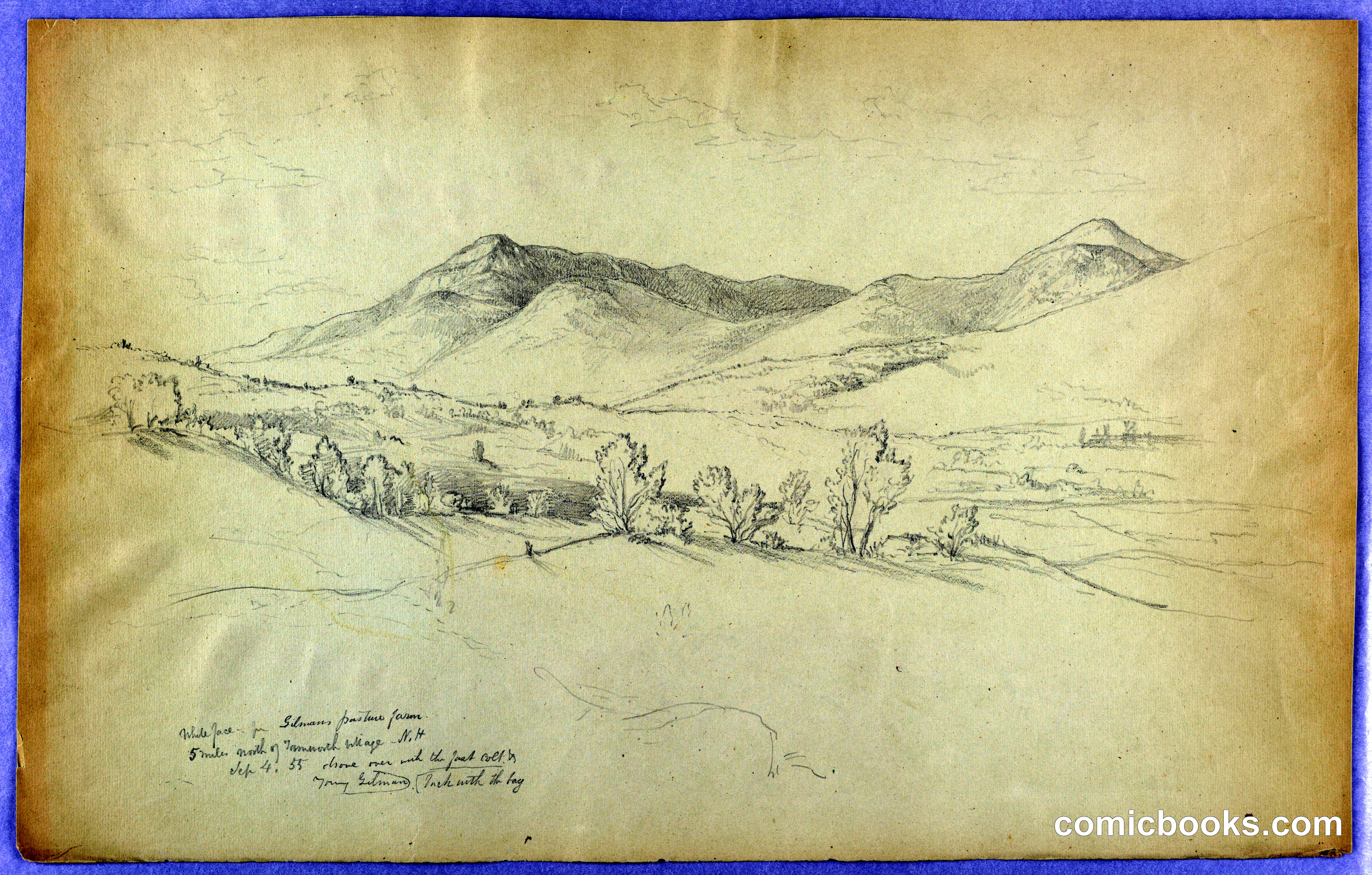 Whiteface Mountain, North of Tamworth Village, New Hampshire