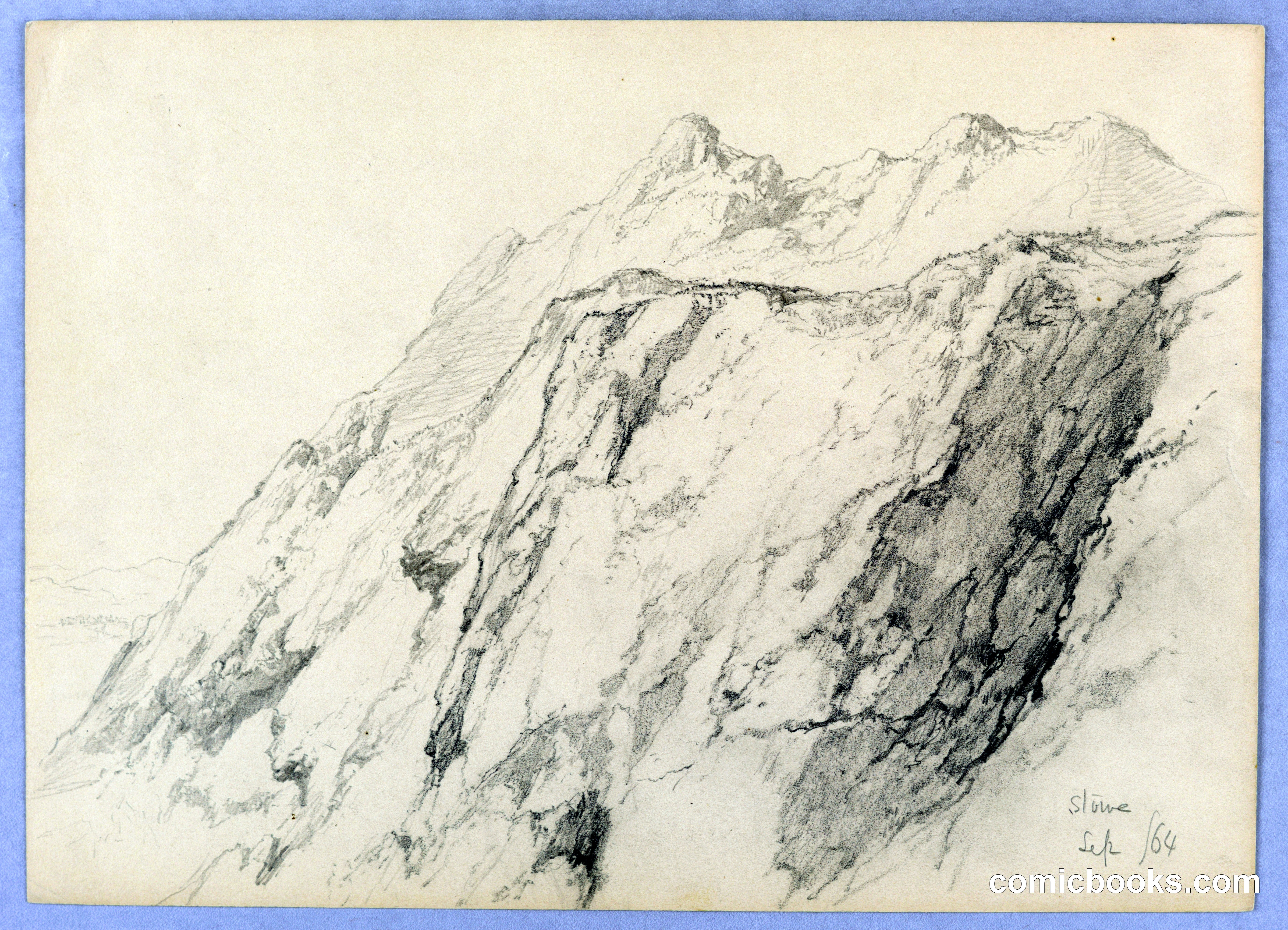 A Cliff at Stowe