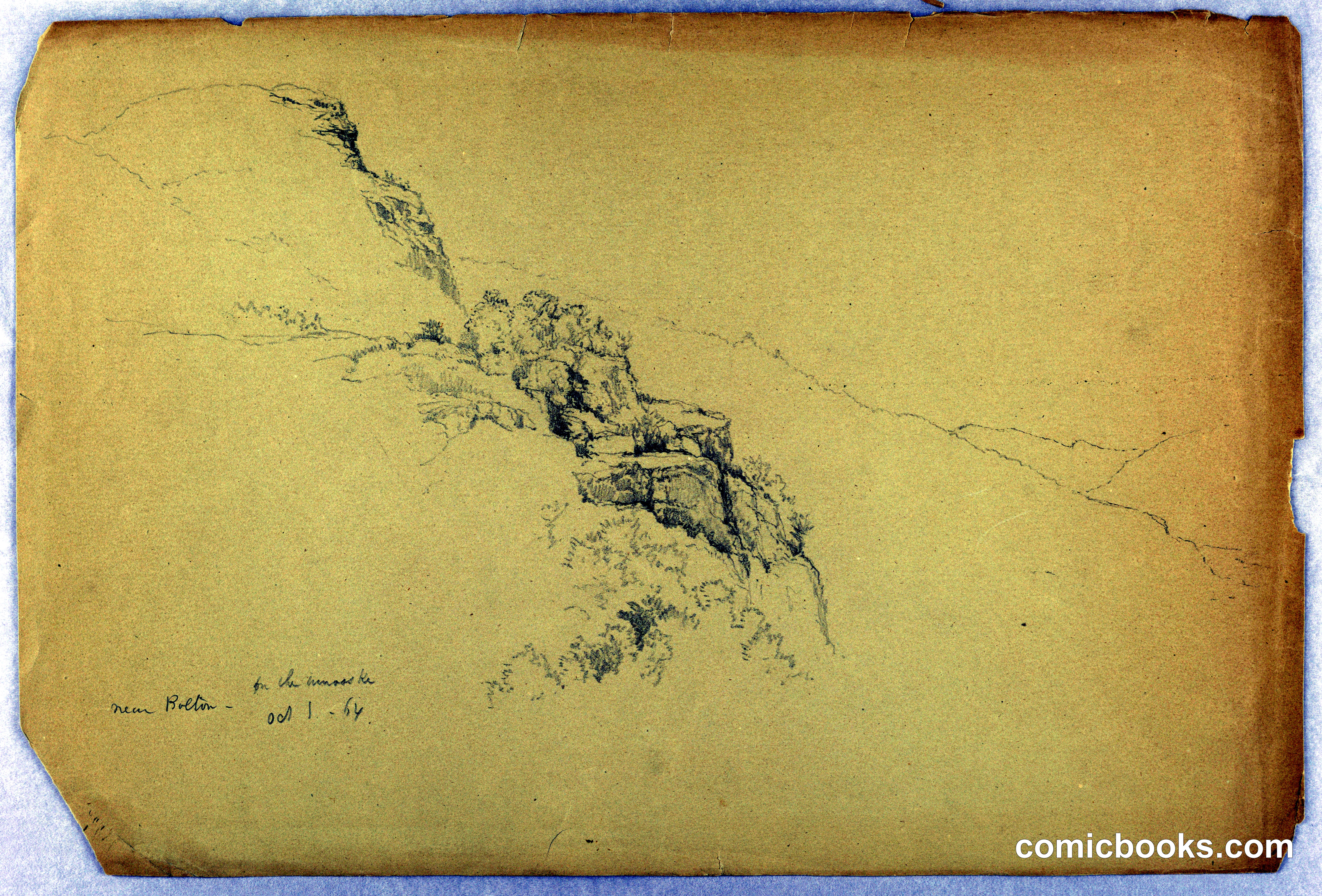 Cliff near Bolton, on the Winooski