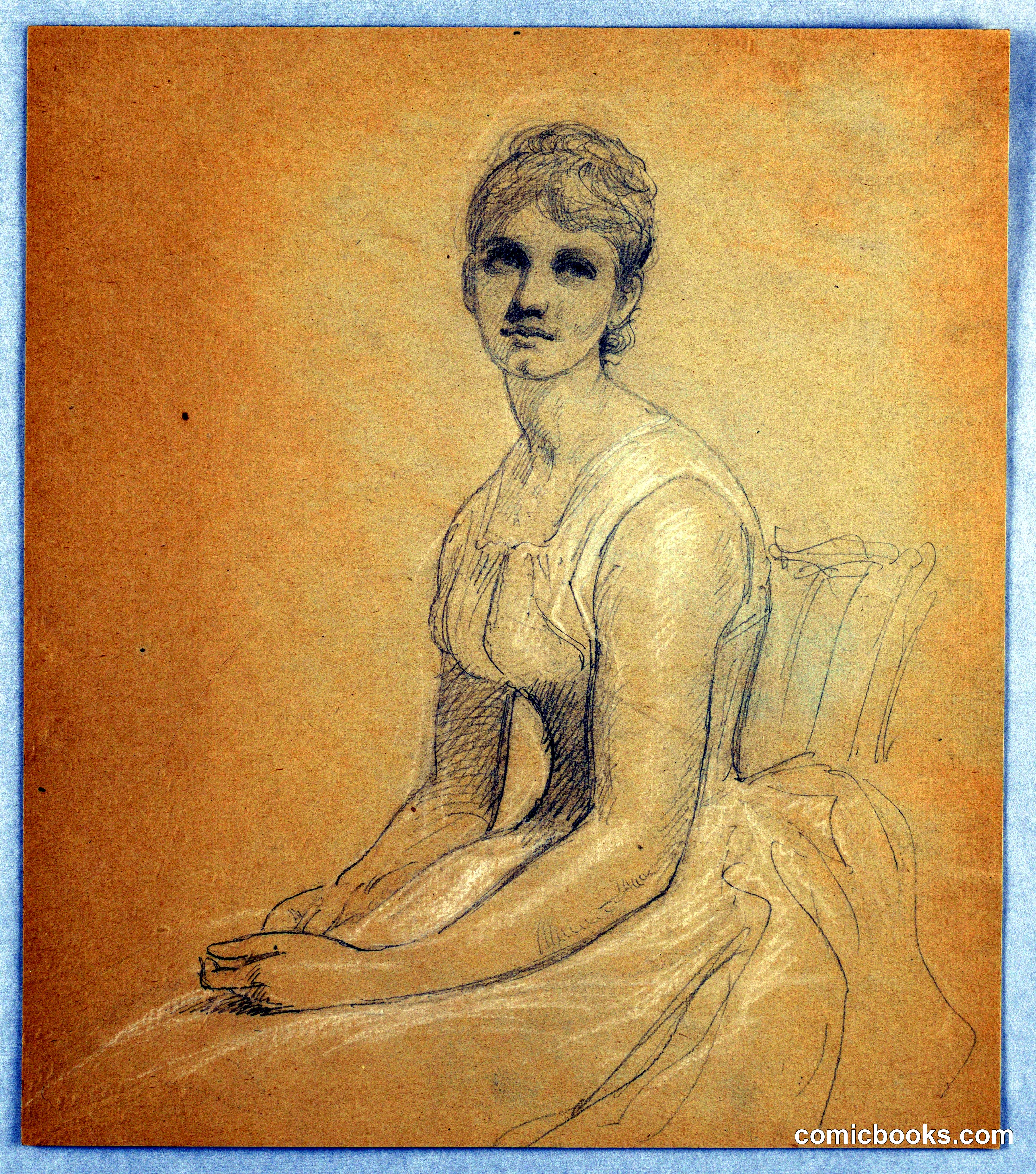 Sketch for Portrait of a Woman