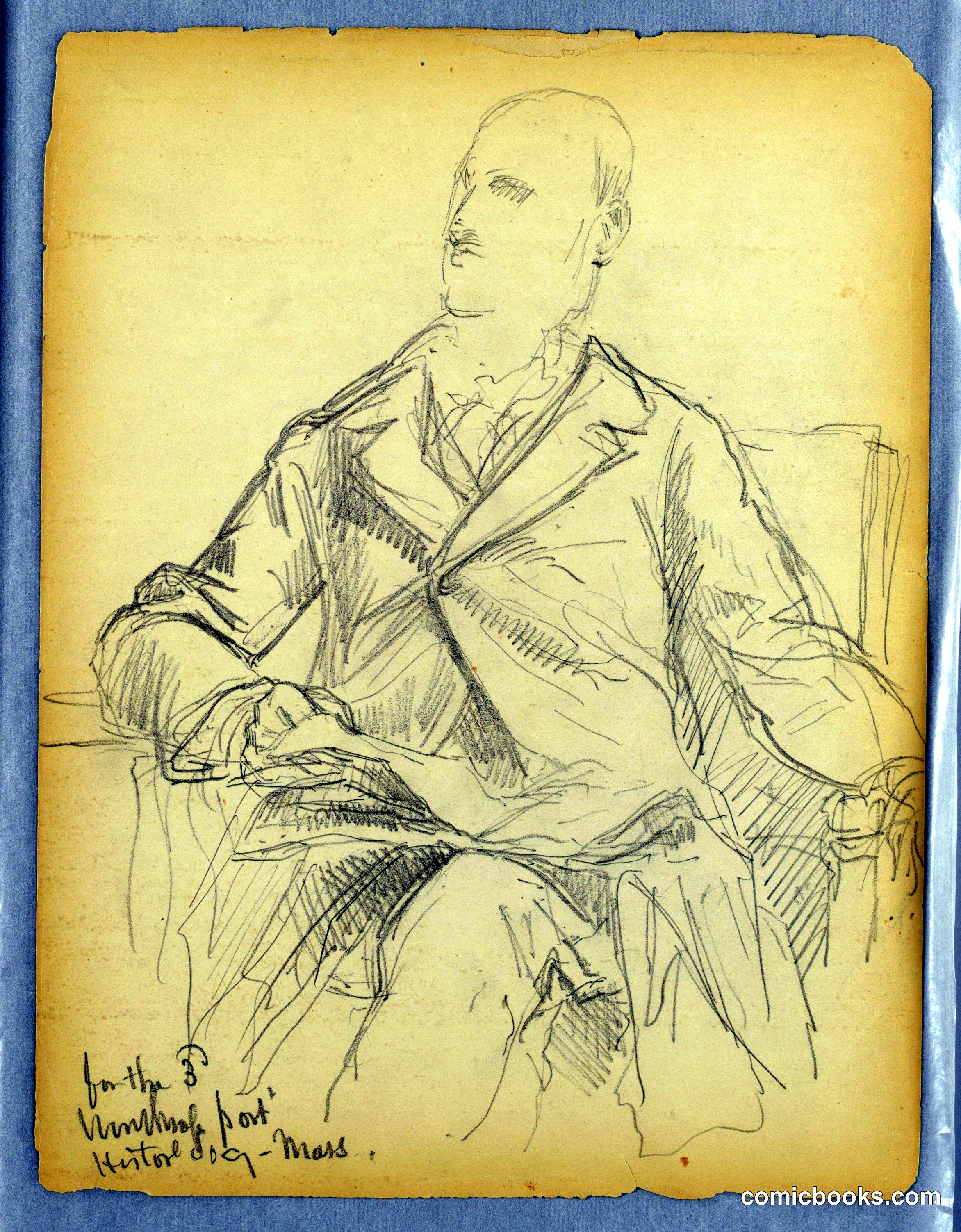 Portrait Study of Mr. Winthrop