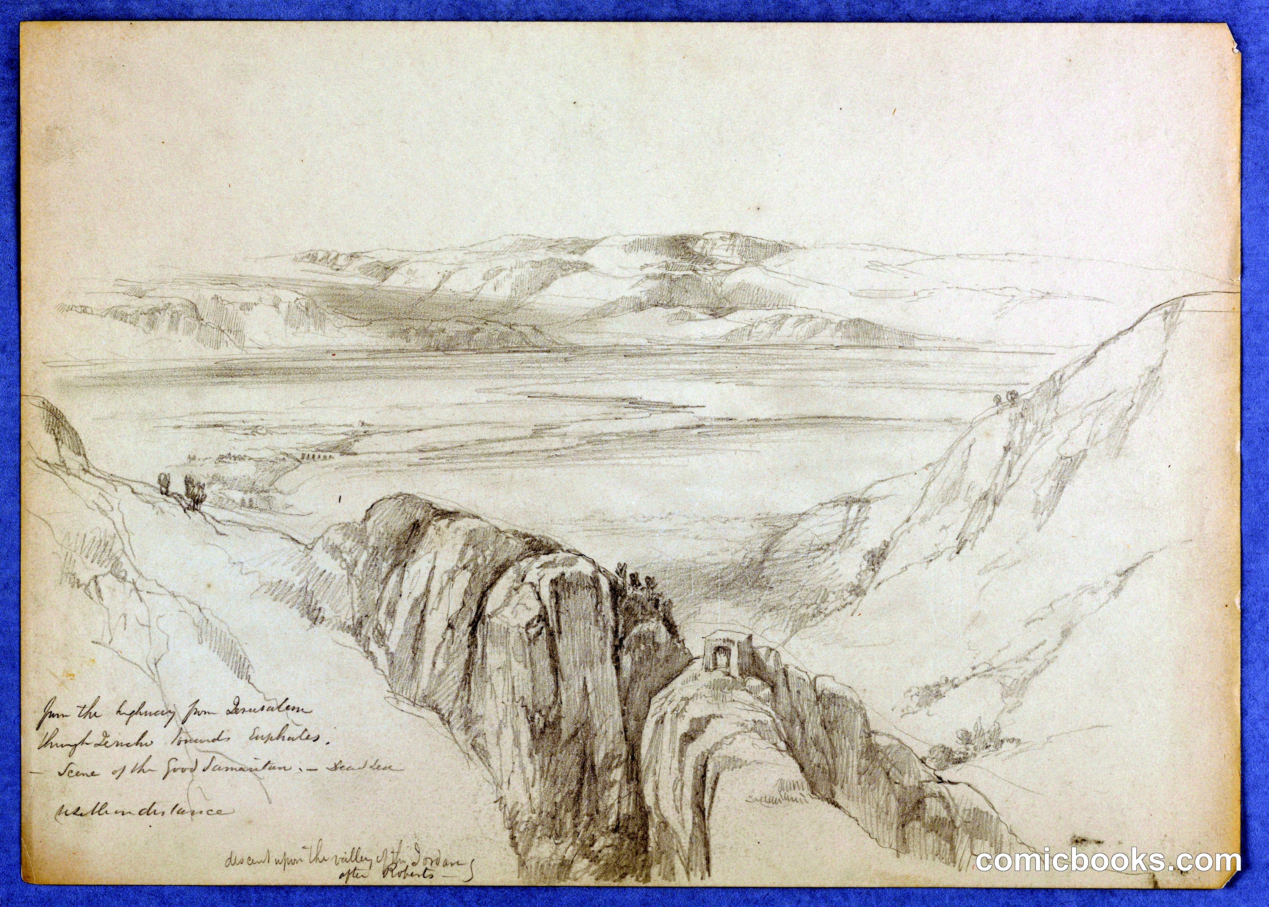 Near Jericho, On the Road to Jerusalem
