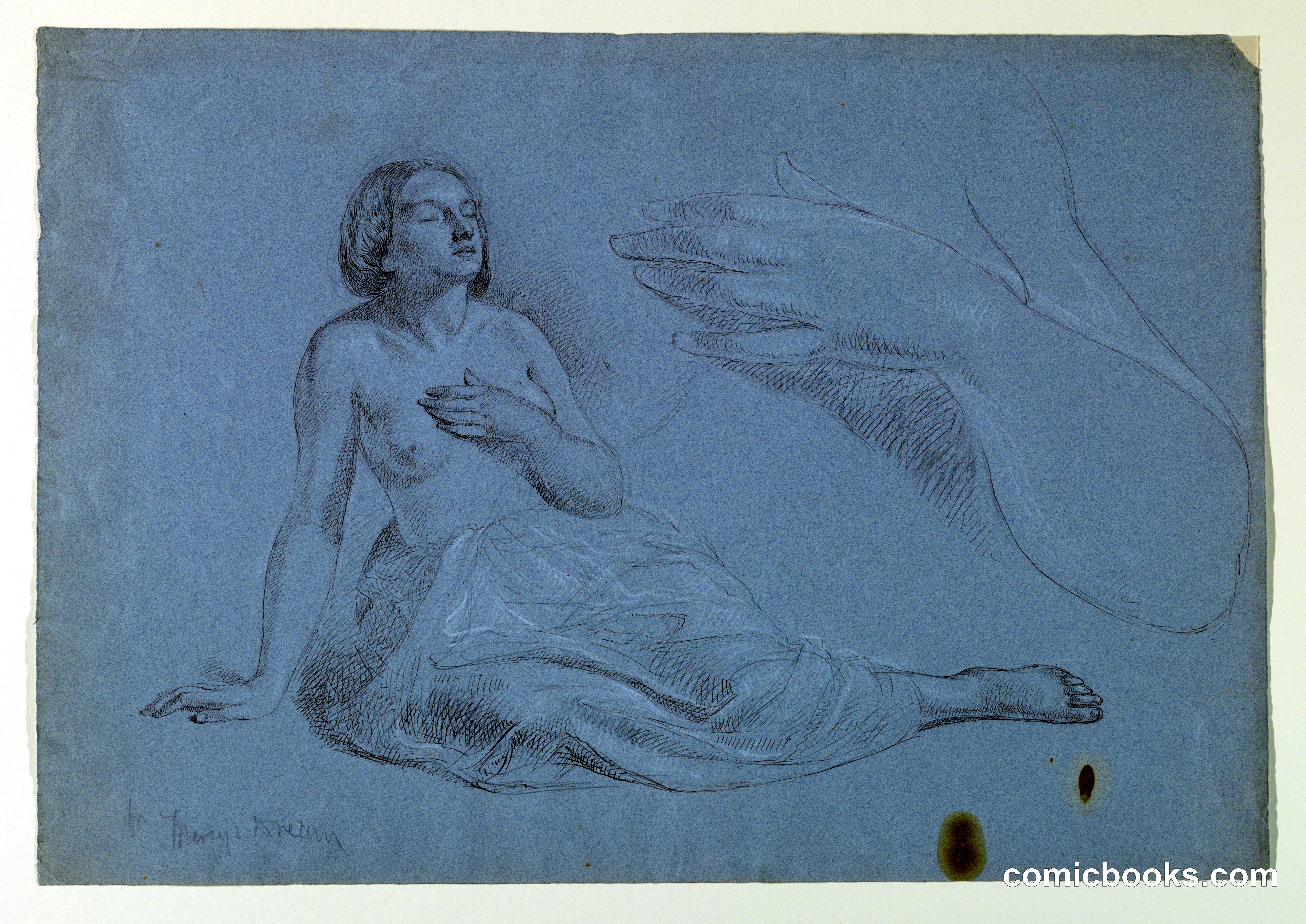 Study for 'Mercy's Dream'