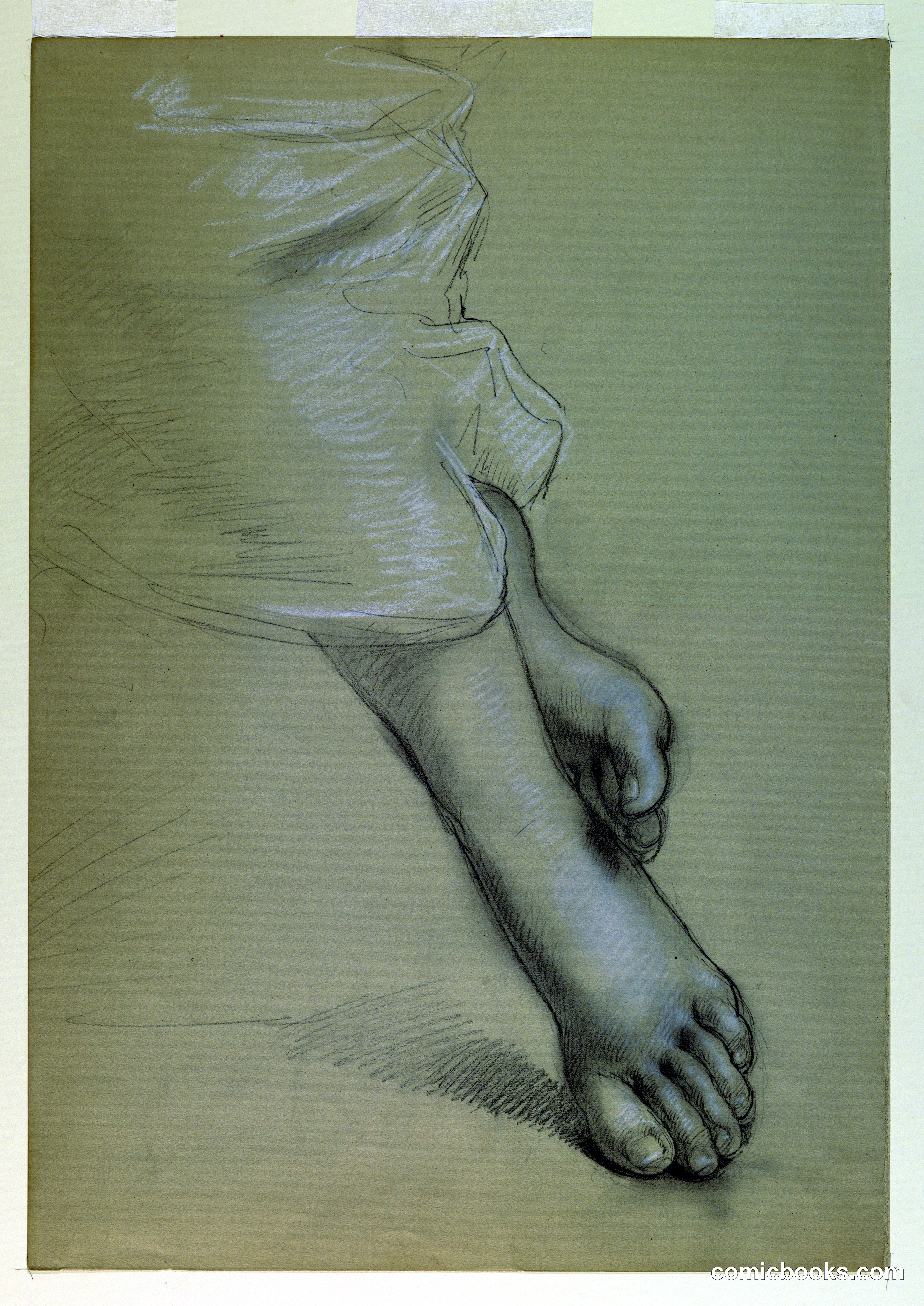 Study of Feet for 'Justice and Peace'